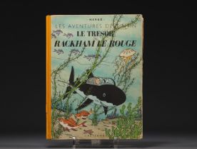 Tintin - "The Treasure of Rackham the Red" album, 1945 edition.