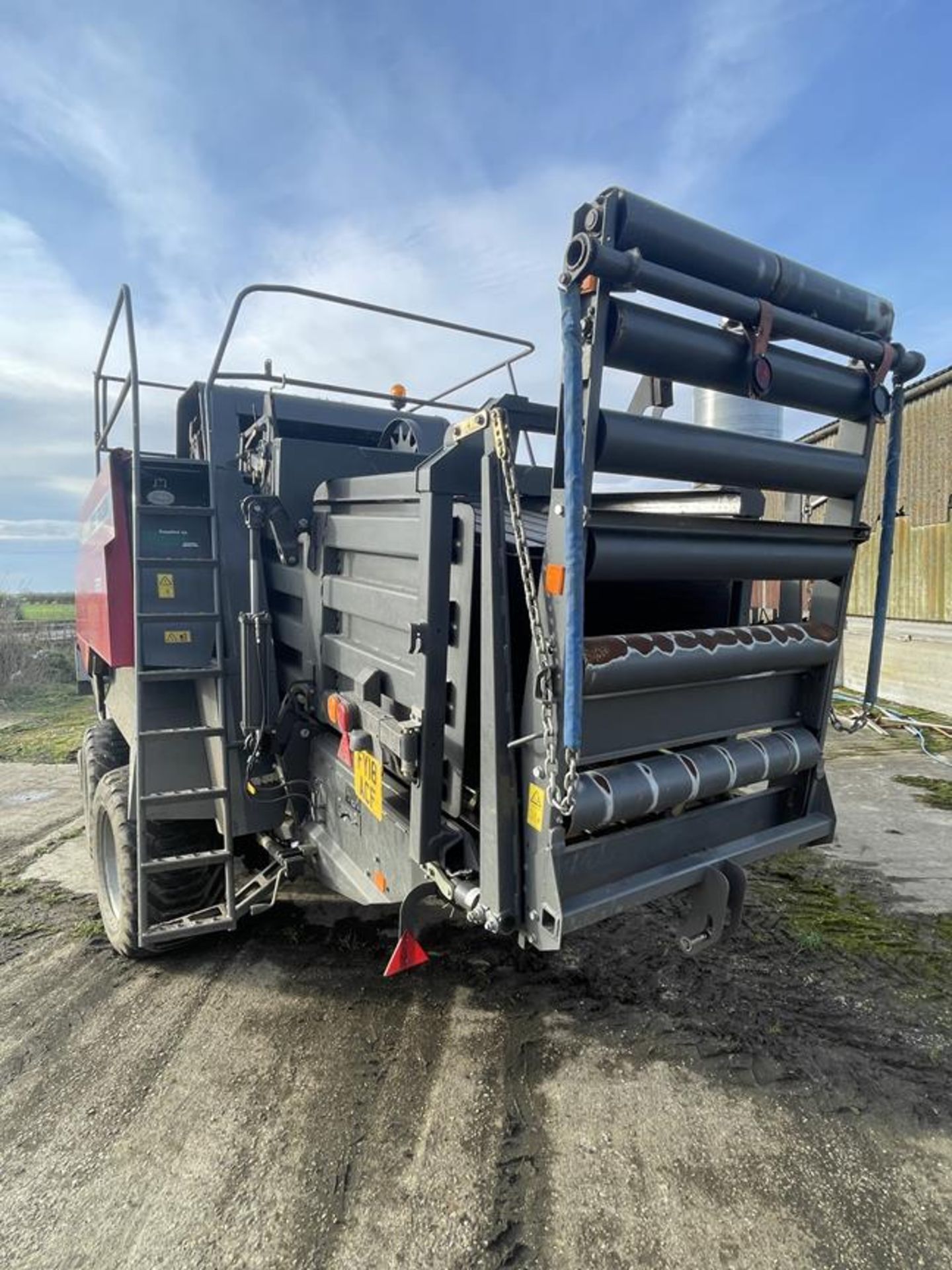 2017 Massey Ferguson MF2290 Model SQ Twin Axle Baler, S/No. AGCM22900HHB15147, 29,670 bales, - Image 9 of 14