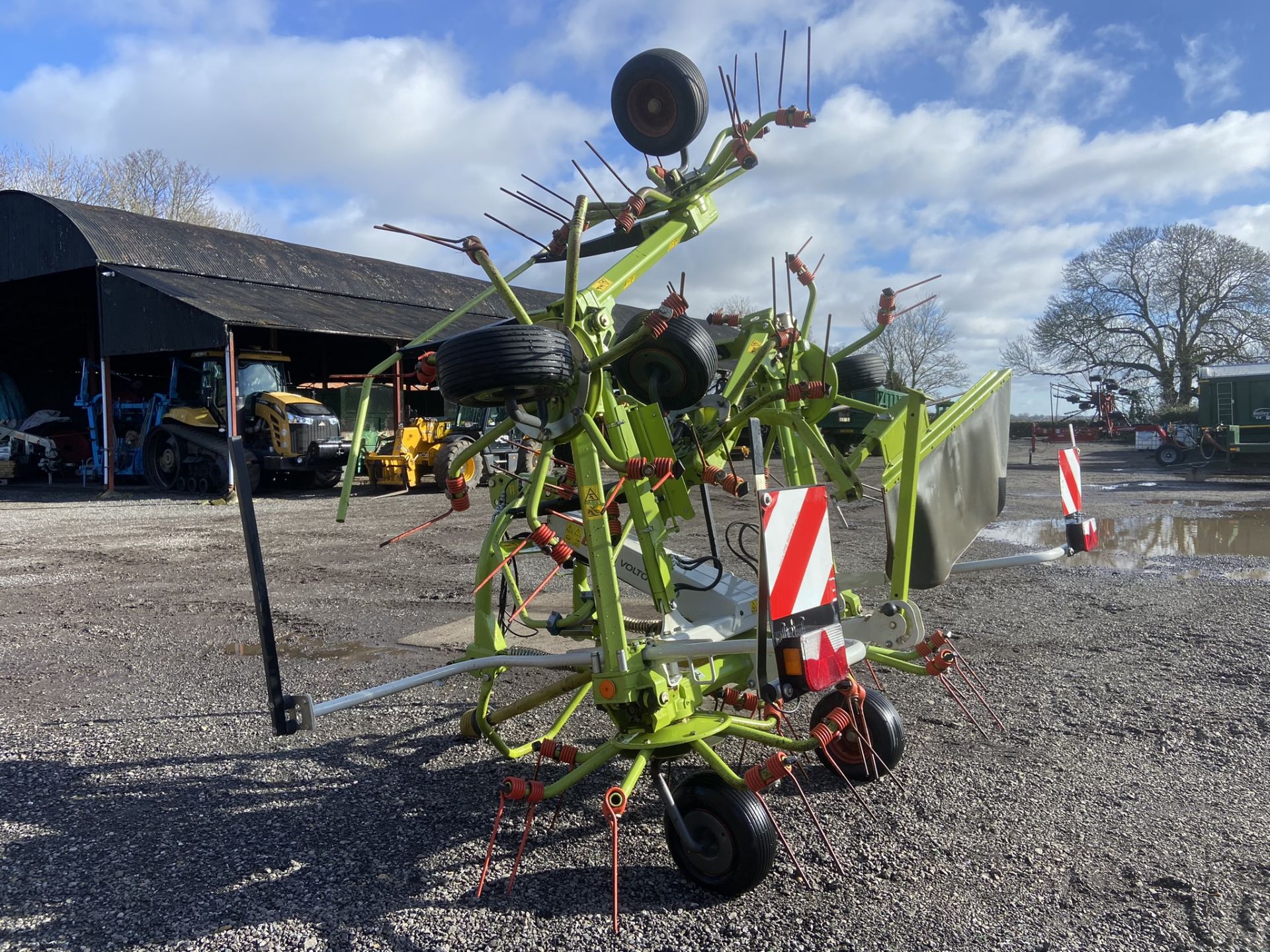 2018 Claas Volto 800 Type G53 Tedder, S/No. G5303321, 6 Rotors, Working Width 7.7m, Weight 1080kg - Image 4 of 8