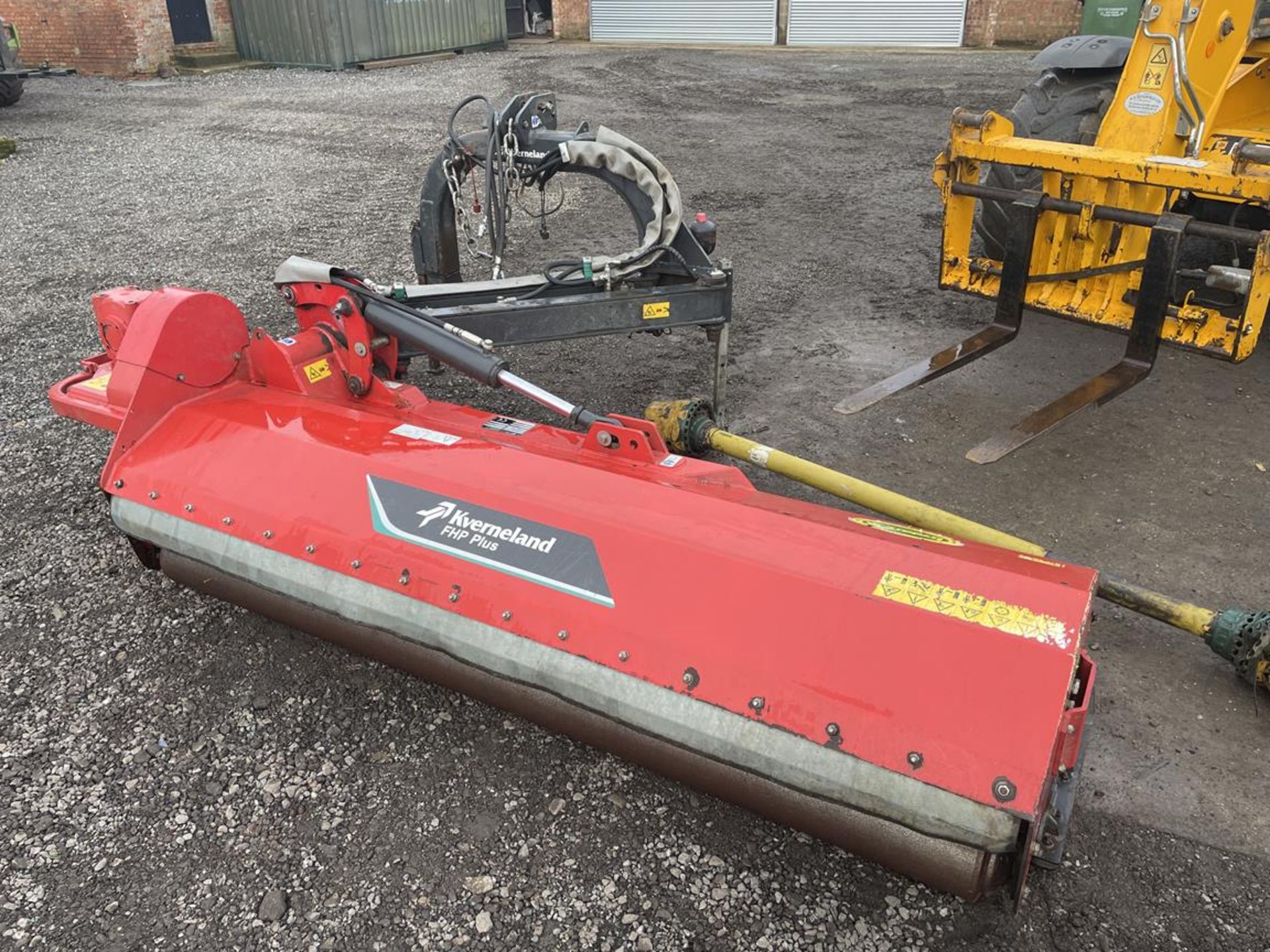 2019 Kvernland FHP Plus 250 Offset Rear Mounted Flail Mower/Chopper, S/No. KB180955, Cutting Width