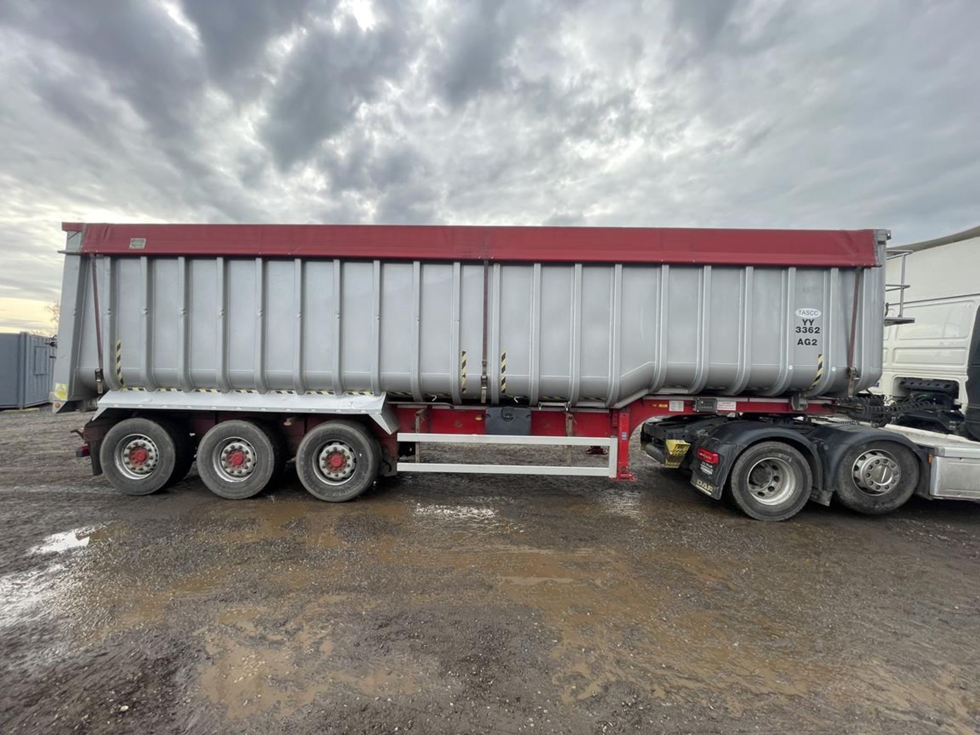 2014 Fruehauf Bulker Triple Axle Tipper Trailer, VIN: SFRWAD553EG701201, 39,000kg Max Capacity, - Image 8 of 16