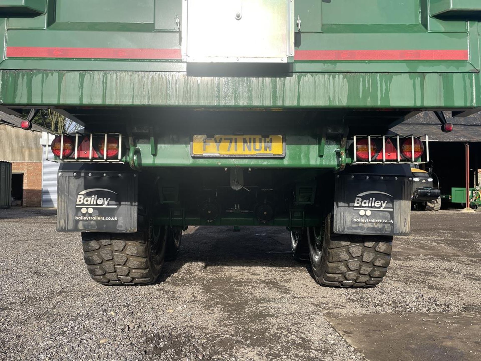 2021 Bailey TB 18-Ton Double Axle Trailer S/No. 2228118, 560/60R22.5 Michelin Tyres, Rollover - Image 8 of 10