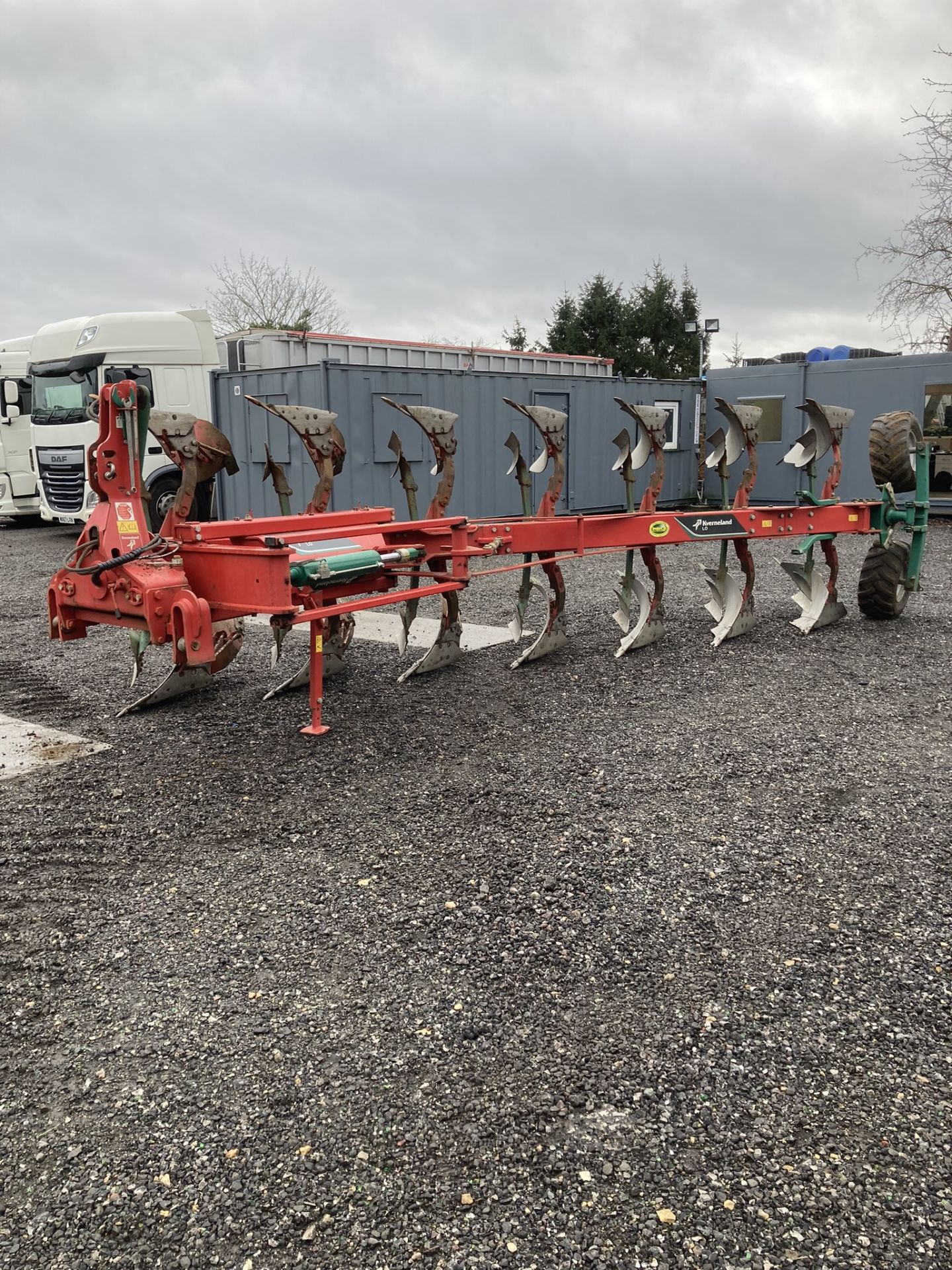 2019 Kverneland LO Type KKLO-85-300, 7 Furrow Mounted Reversible Plough, Machine ID KKL0001036,