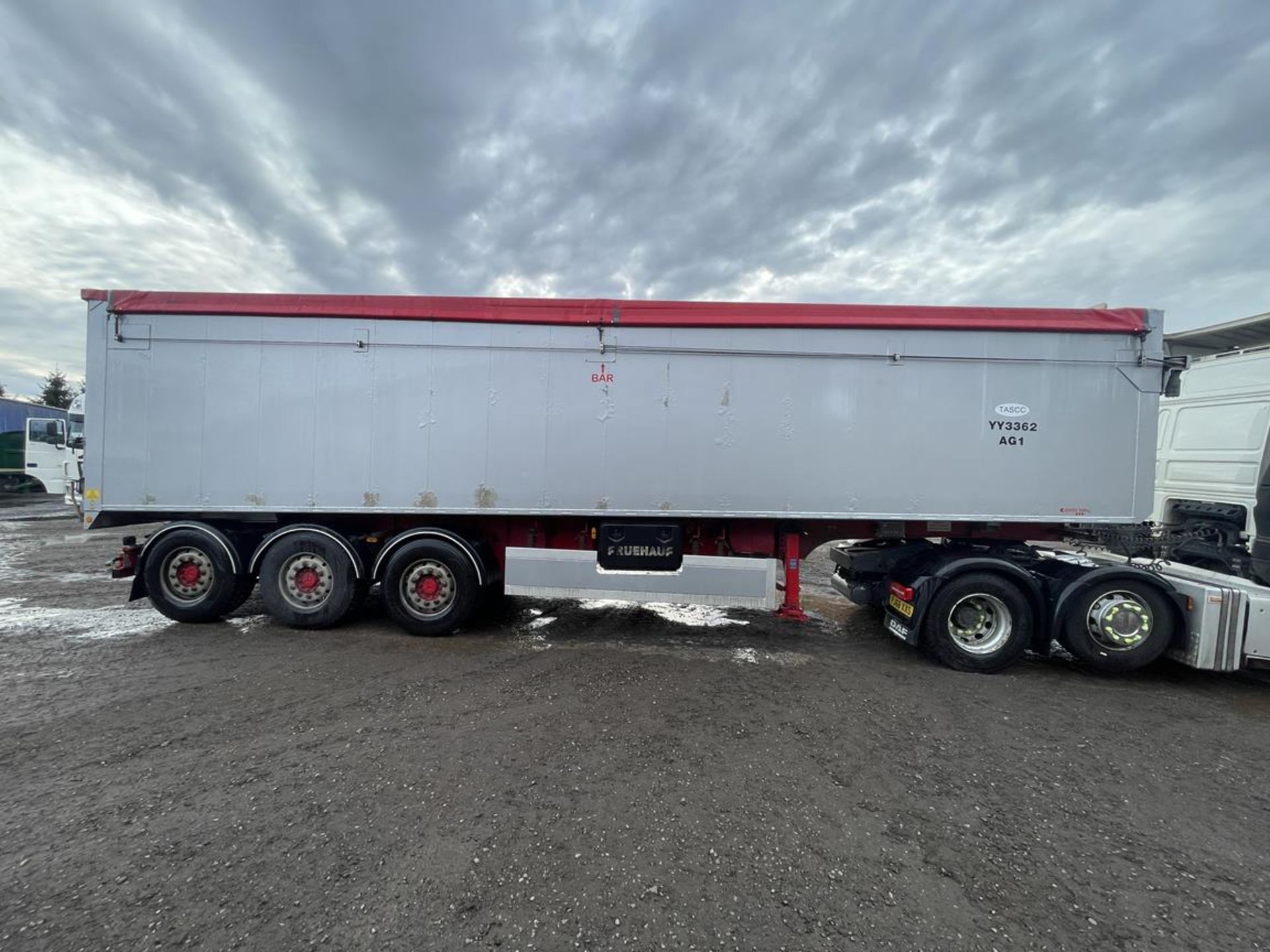 2019 Fruehauf Smoothside Bulker, Triple Axle Tipper Trailer, VIN: SFRTPOSK3K277601, 39,000kg Max - Image 7 of 12