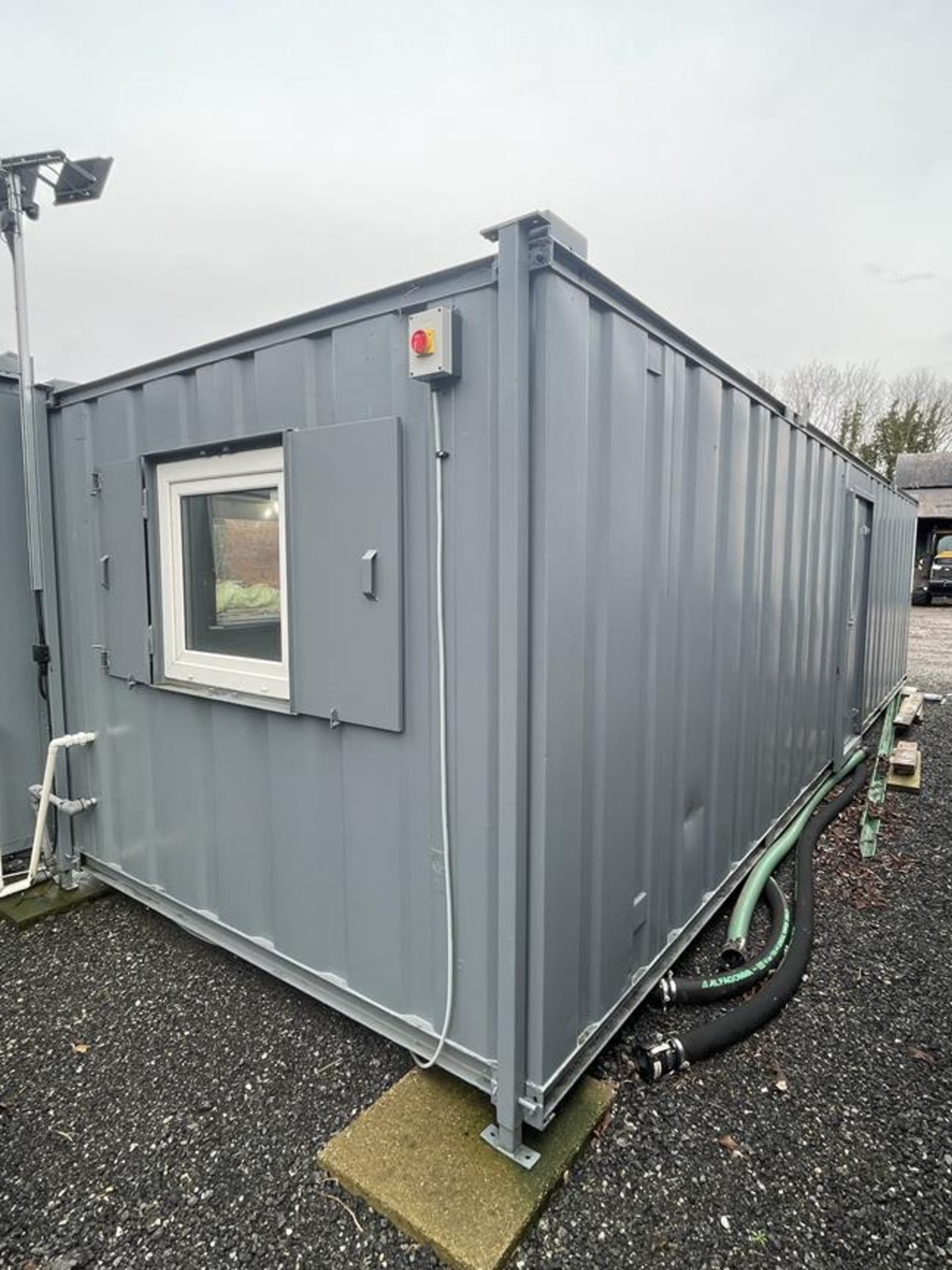 Steel Jackleg Relocatable Canteen Building with Enclosed Office , 32'x 9', Single Door and 4 - Bild 4 aus 11