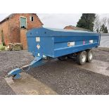 2005 AS Marston Trailers BSB 8000L Double Axle Fuel Bowser Trailer S/No. 211573, 385/65R22.5