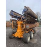 2010 Great Plains Simba X-Press 10.0M Disc Trailed Cultivator, S/No. 18011265, with Transport and