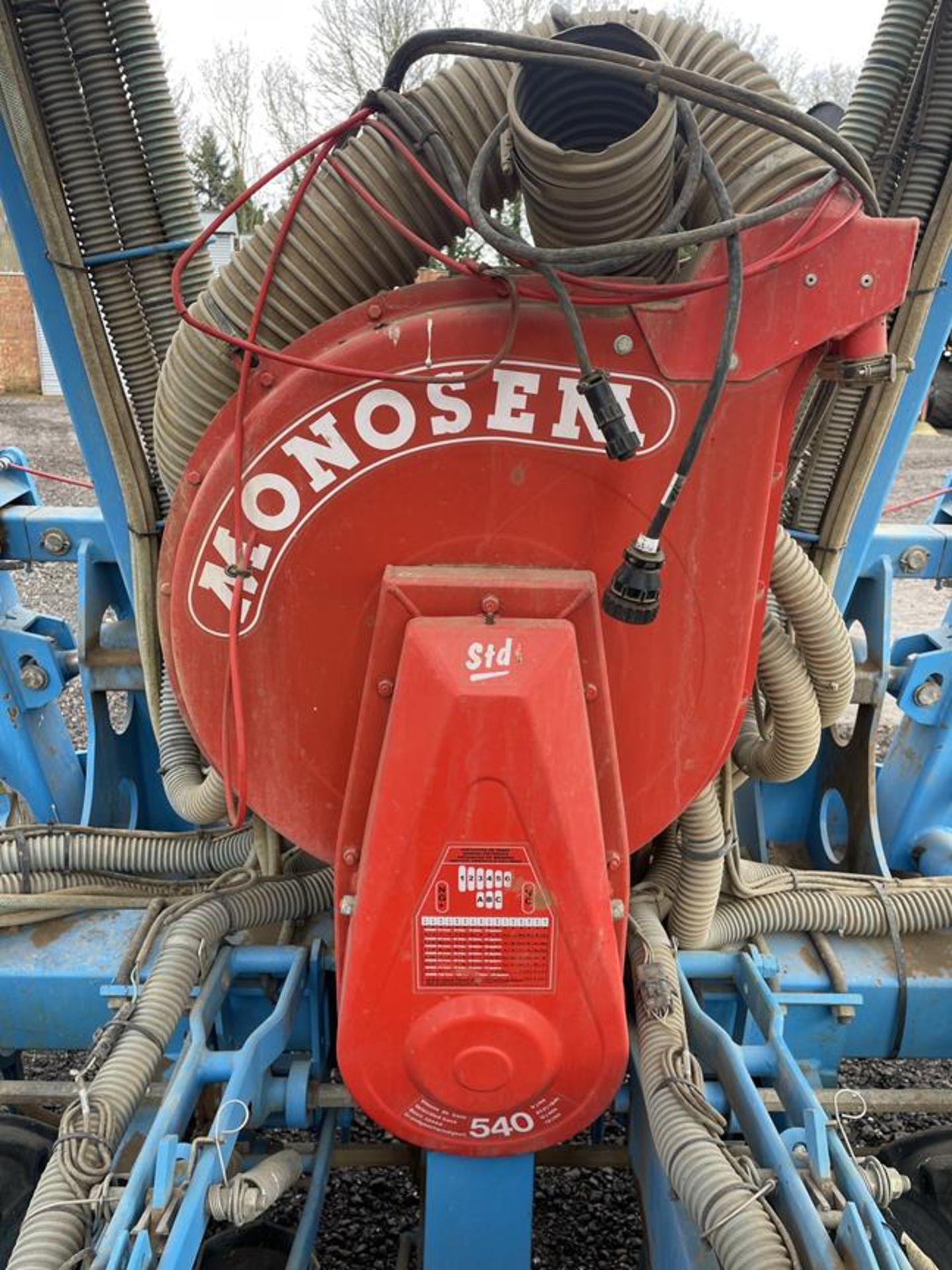 2016 Monosem NC 12 Row Sugarbeet/Maize Drilling Machine with Maize and Beet Coulters, S/No. - Image 7 of 8