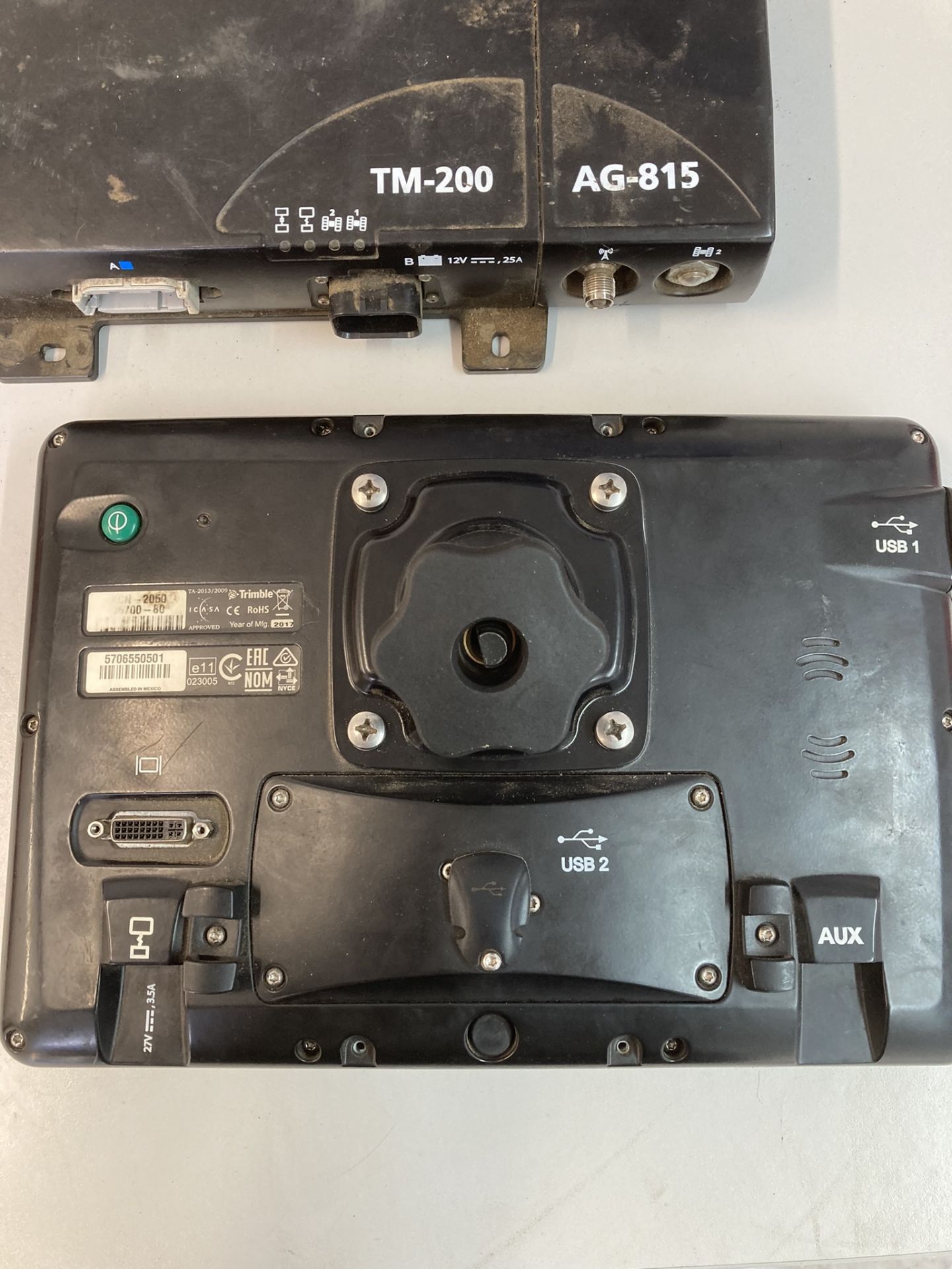 Trimble XCN 2050 GPS Positioning system, Screen S/No. 5706550501, with AG-815/TM-200 Module/Radio, - Image 2 of 2