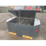 Front Tractor Weight Box, Split Lid, Side Lockers, Capacity for 32 x 20kg bags, Dimensions 2200mm