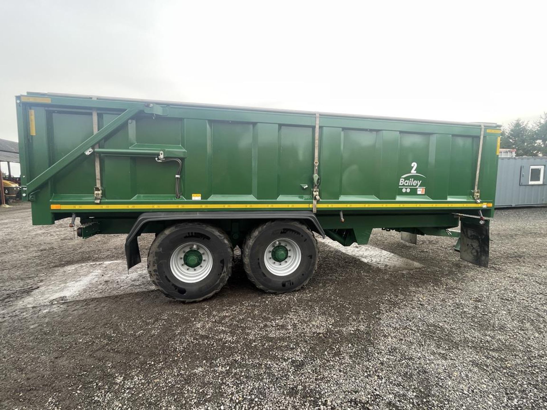 2021 Bailey TB 18-Ton Double Axle Trailer S/No. 2271018, 560/60R22.5 Michelin Tyres, Rollover - Bild 3 aus 6