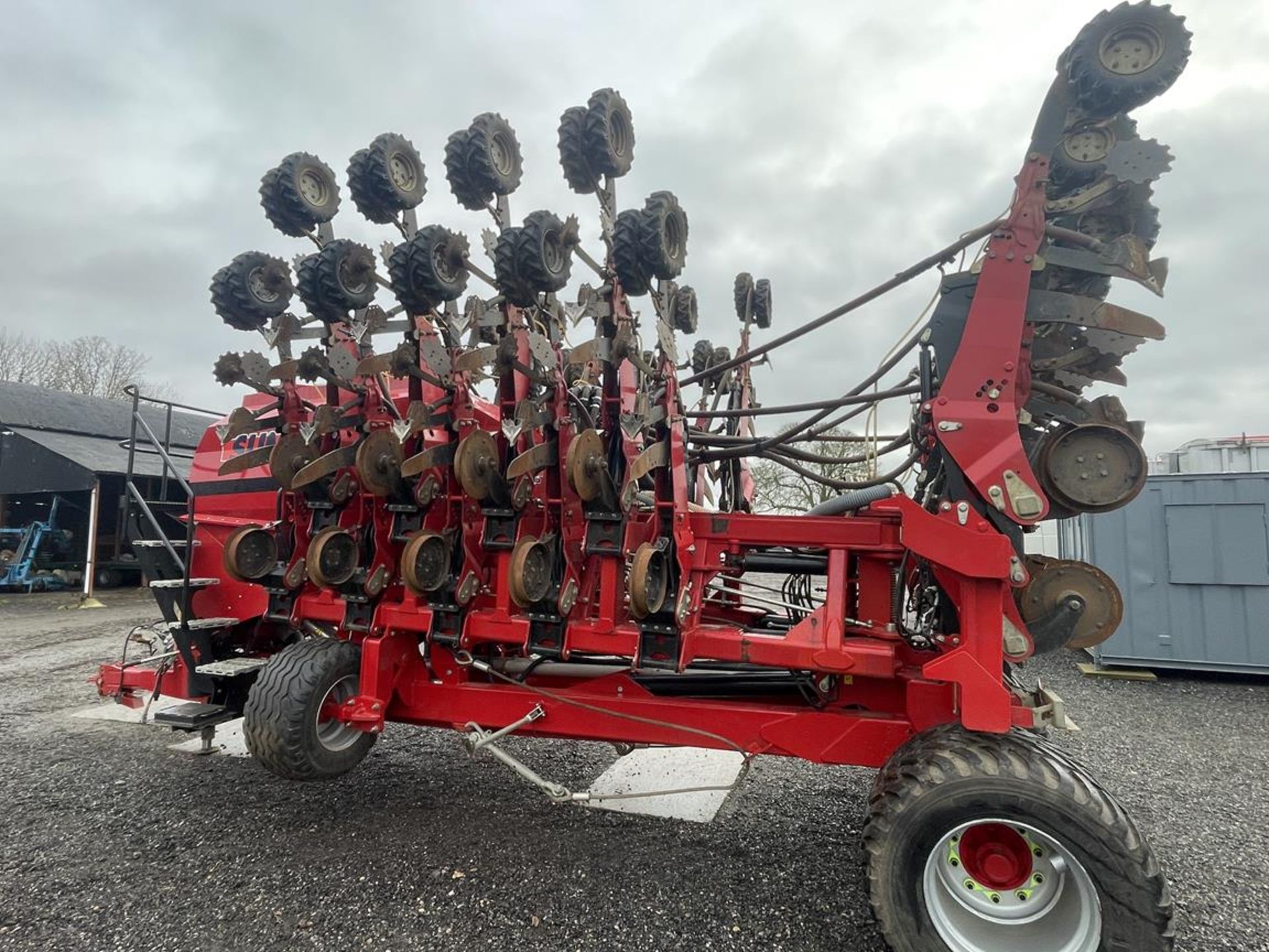 2020 Sumo DTS 9 Trailed Deep Tillage Seeder, S/No. B2356, Working Width 9m, Transport Width 2.9M, - Bild 5 aus 13