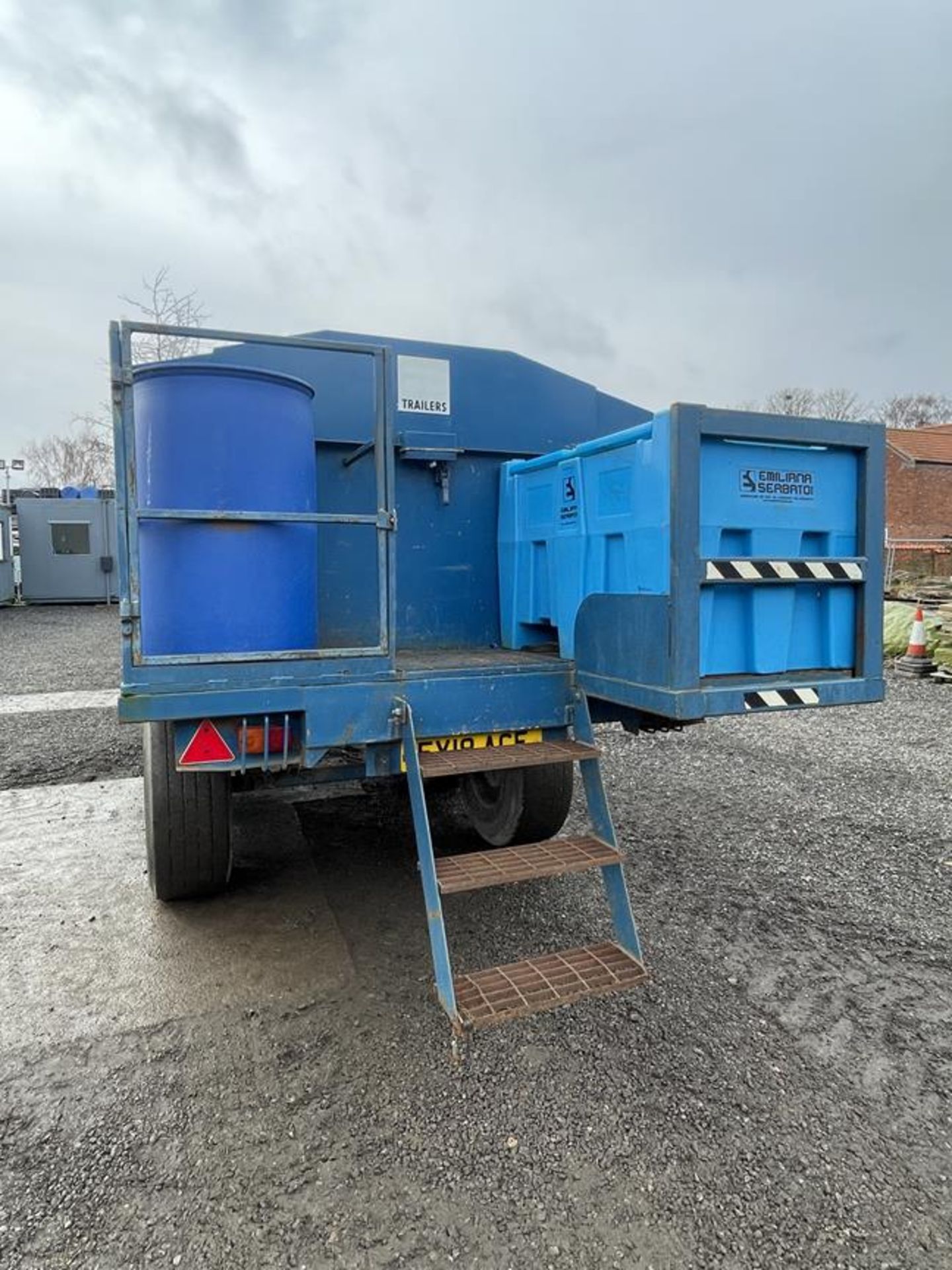 2005 AS Marston Trailers BSB 8000L Double Axle Fuel Bowser Trailer S/No. 211573, 385/65R22.5 - Image 3 of 8