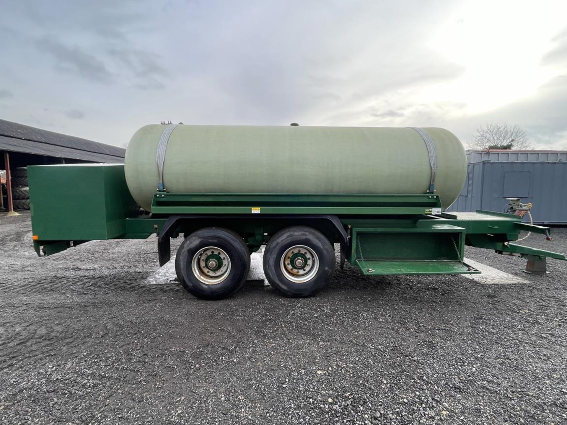 2018 Bailey 15,000 Litre Water Bowser Double Axle Fibreglass Trailer S/No. 1702316, Commercial - Bild 5 aus 10