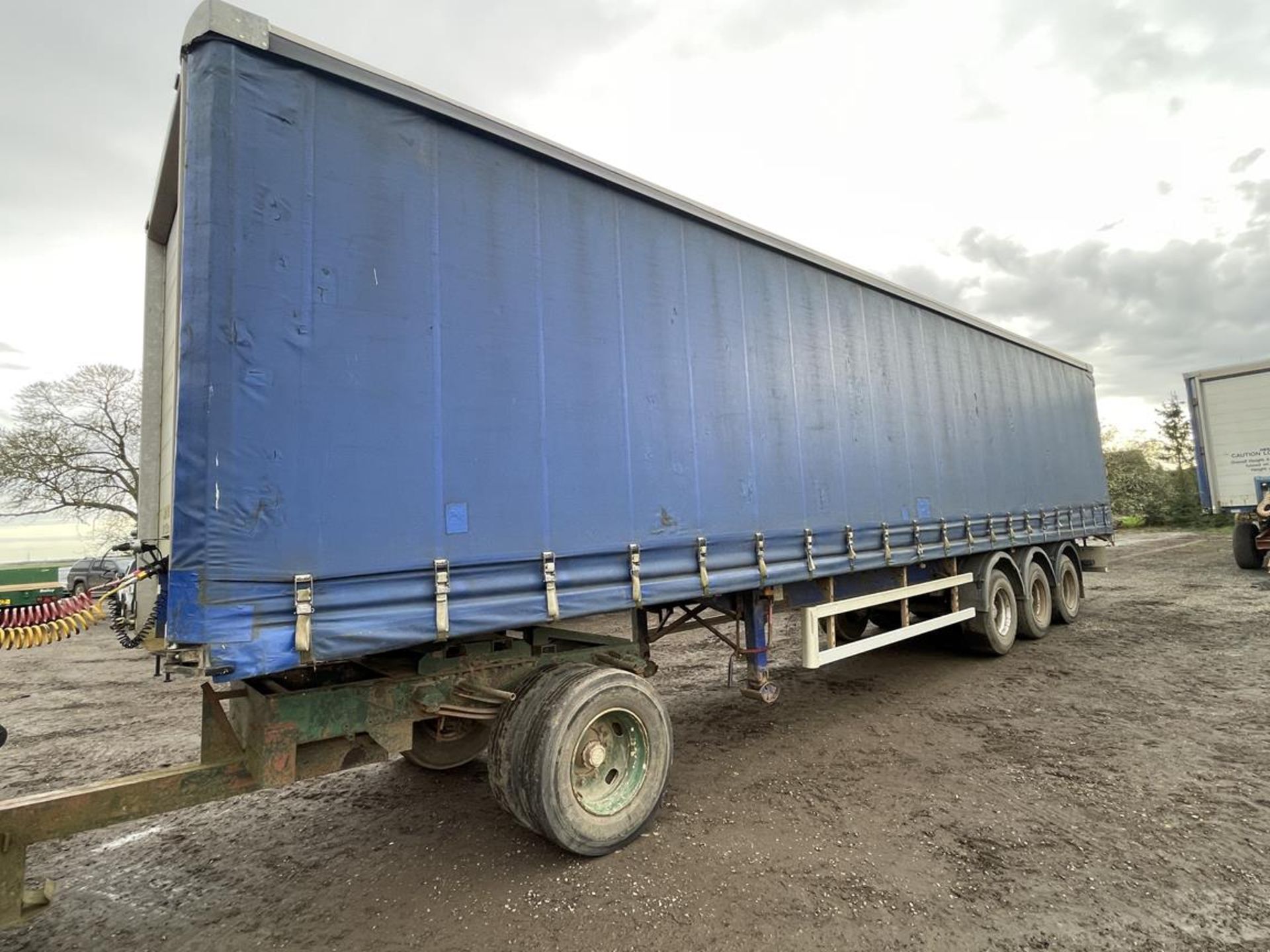 2006 Montracon EB+ ADR 25/2M Triple Axle Curtainside Trailer, VIN: 24688 with Rear Barn Doors.