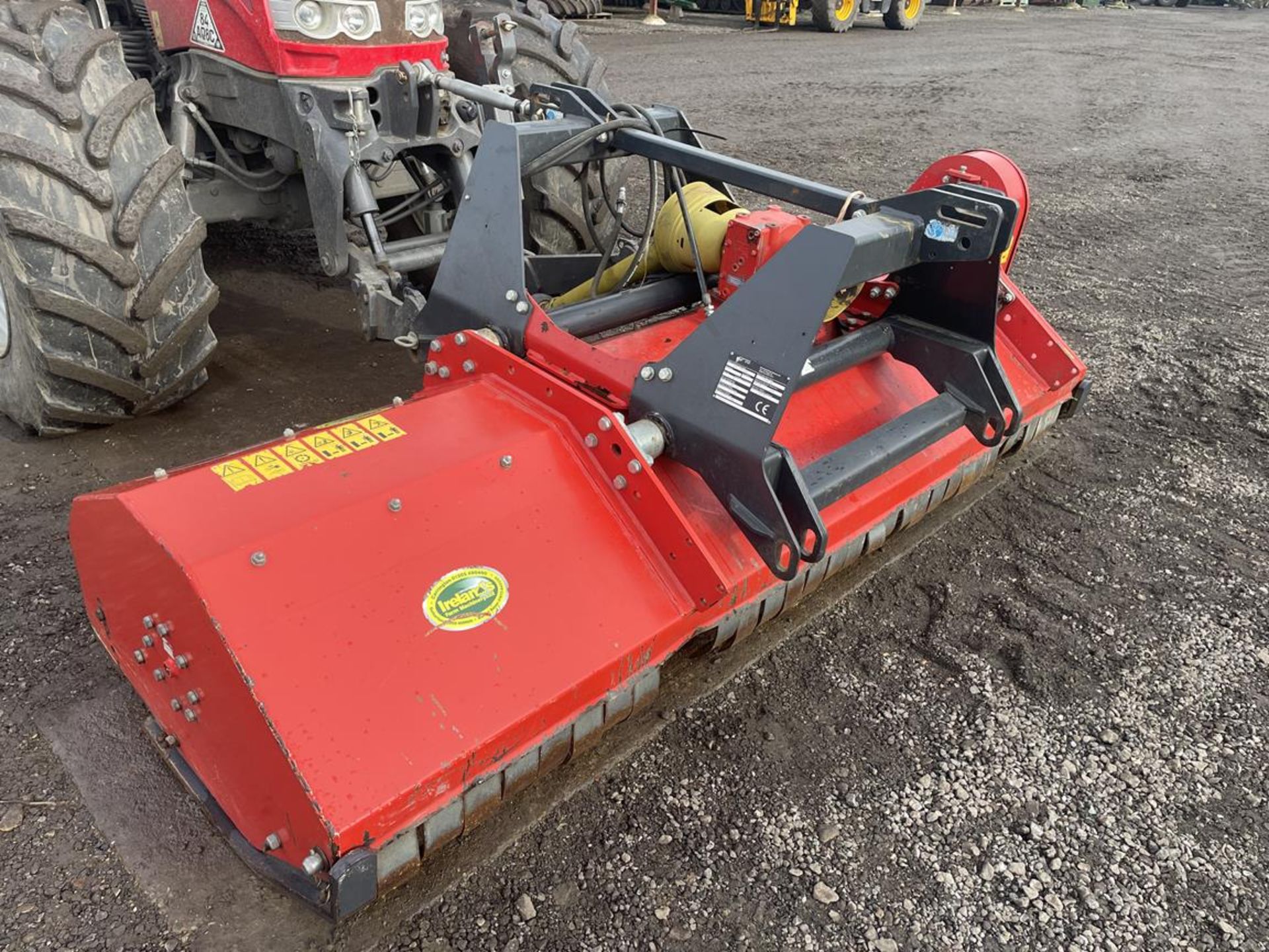 2018 Kverneland FRD 280 Front /Rear Mounted Flail Mower/Chopper, S/No. KB177202, Rear Roller, - Image 2 of 4