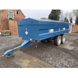 2005 AS Marston Trailers BSB 8000L Double Axle Fuel Bowser Trailer S/No. 211574, 385/65R22.5