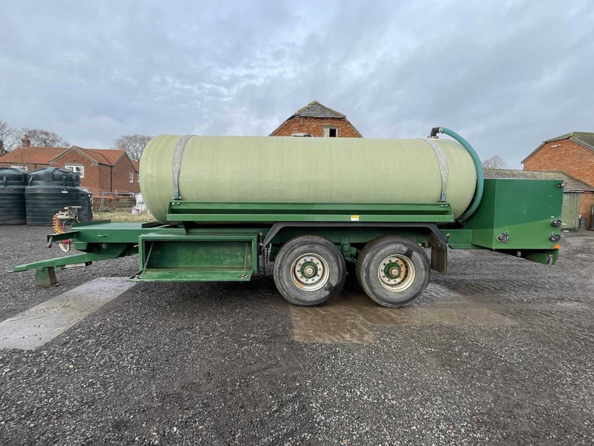 2018 Bailey 15,000 Litre Water Bowser Double Axle Fibreglass Trailer S/No. 1702316, Commercial - Bild 2 aus 10