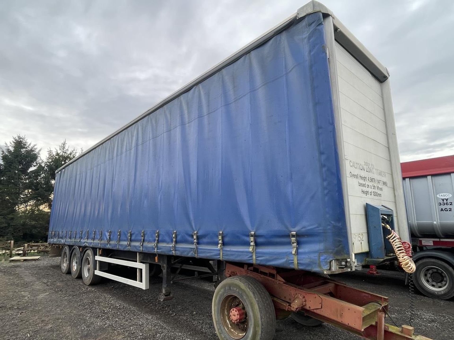 2000 Montracon SMRC3A16900M Triple Axle Curtainside Trailer S/No. 64332, VIN: 18509