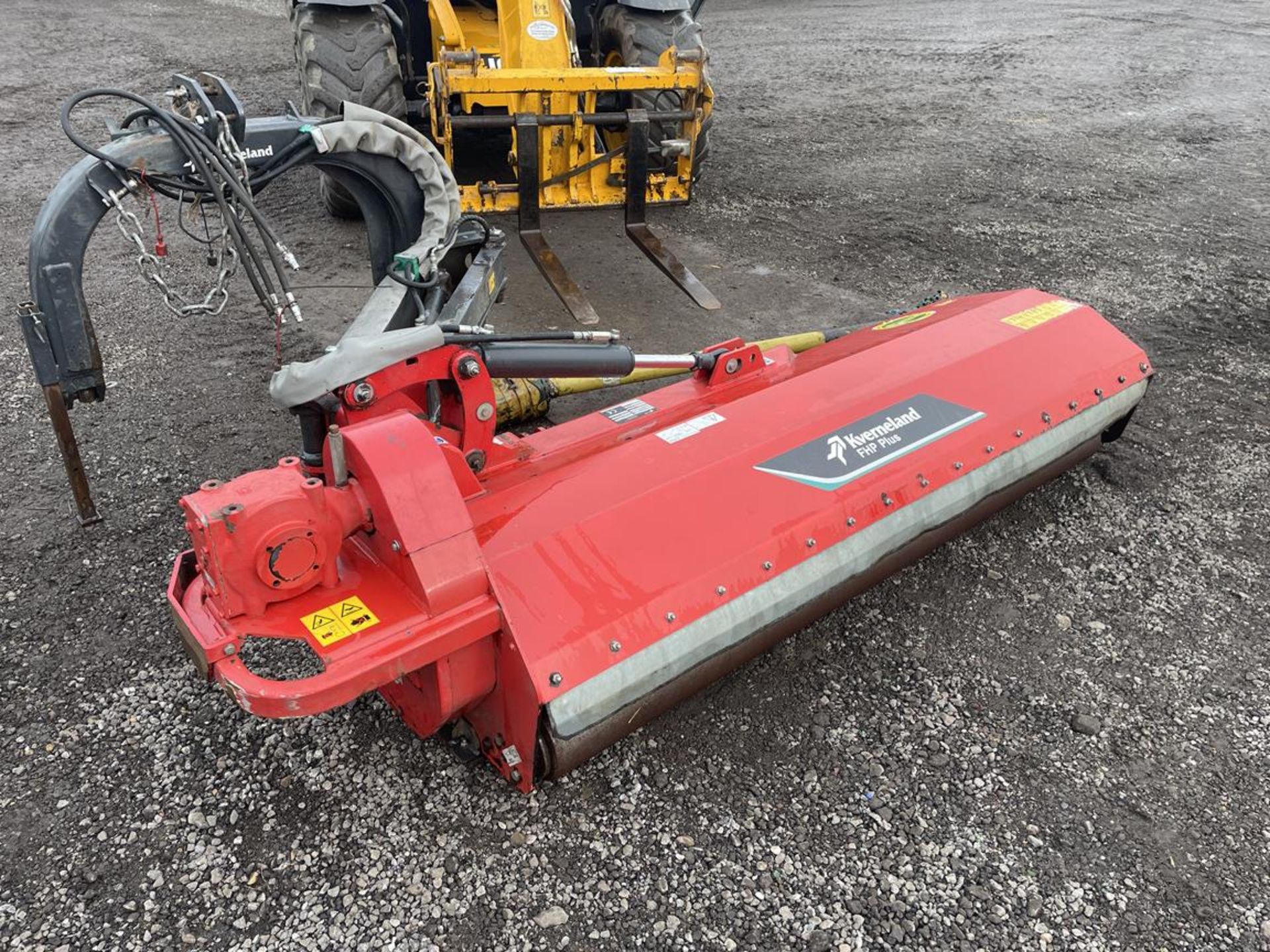 2019 Kvernland FHP Plus 250 Offset Rear Mounted Flail Mower/Chopper, S/No. KB180955, Cutting Width - Bild 2 aus 5