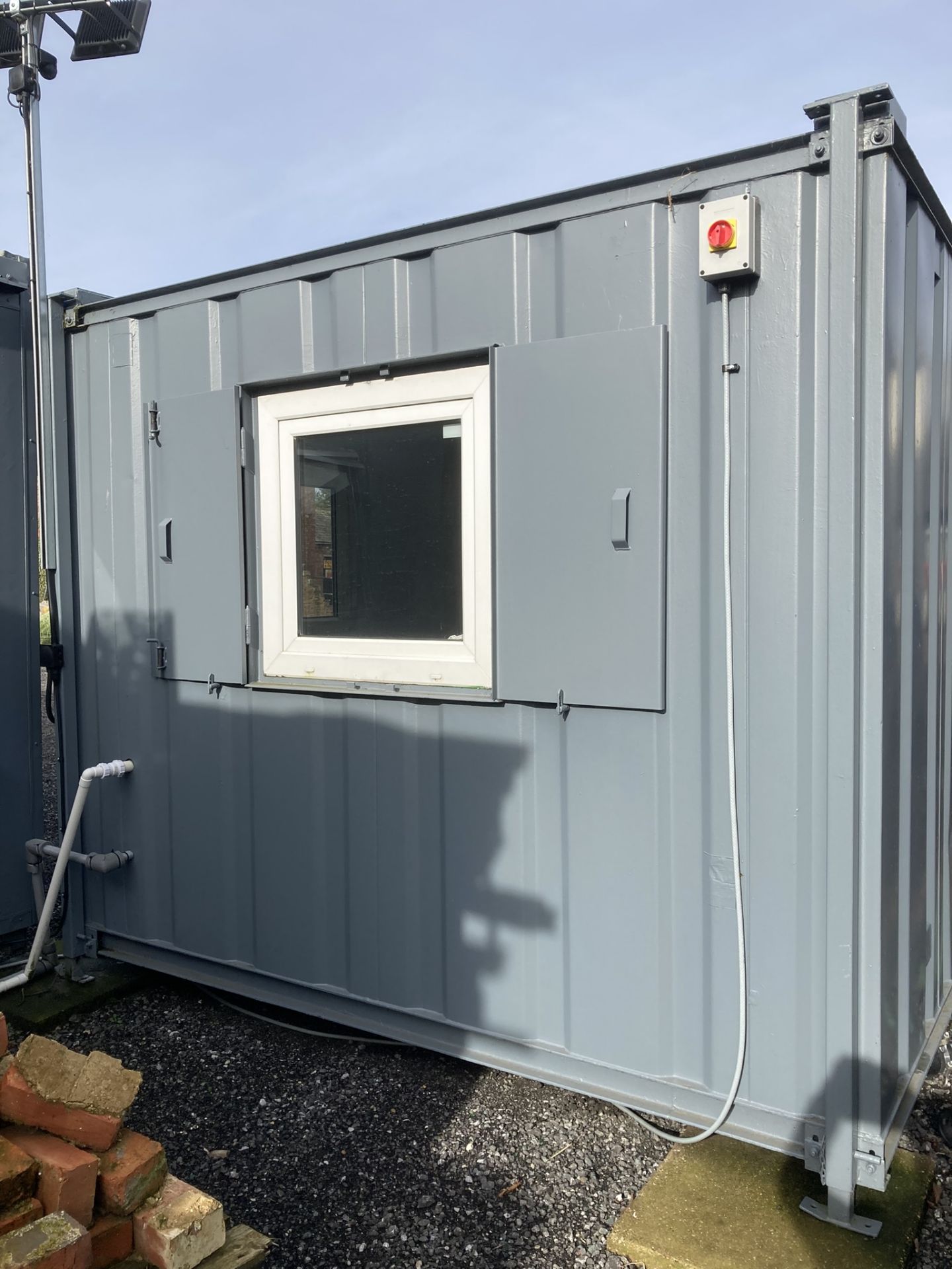 Steel Jackleg Relocatable Canteen Building with Enclosed Office , 32'x 9', Single Door and 4 - Bild 8 aus 11