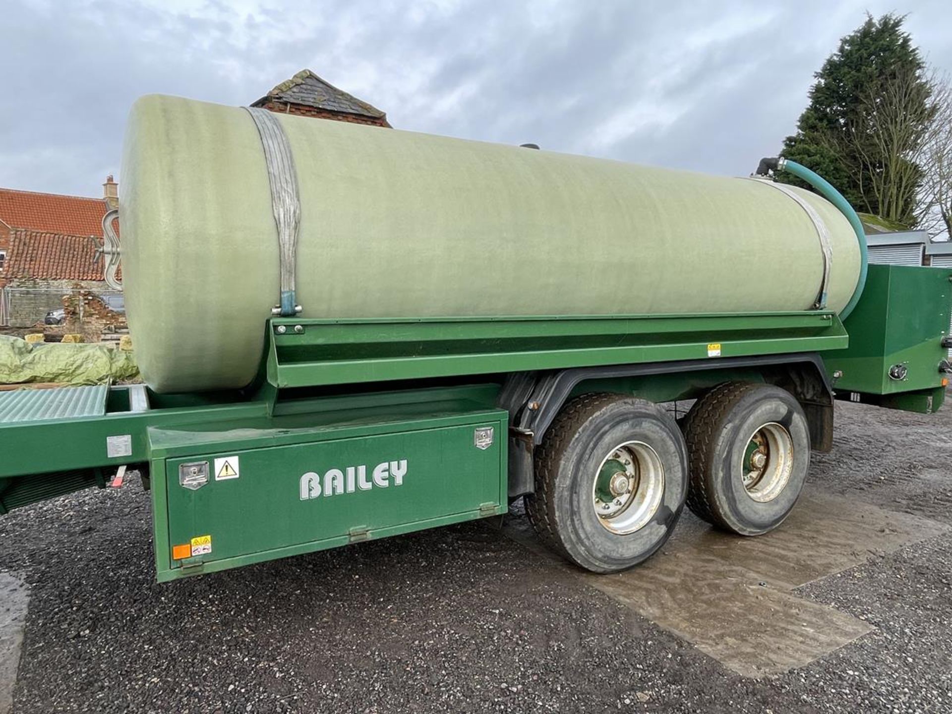 2018 Bailey 15,000 Litre Water Bowser Double Axle Fibreglass Trailer S/No. 1702316, Commercial - Image 6 of 10