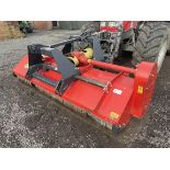 2018 Kverneland FRD 280 Front /Rear Mounted Flail Mower/Chopper, S/No. KB177202, Rear Roller,