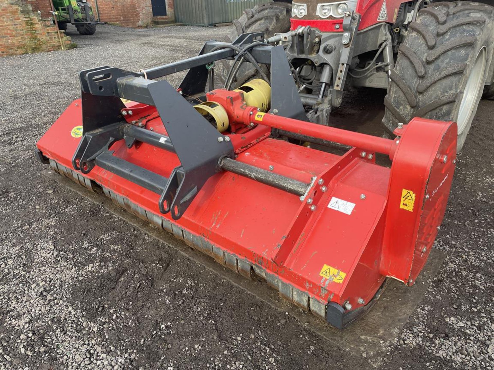 2018 Kverneland FRD 280 Front /Rear Mounted Flail Mower/Chopper, S/No. KB177202, Rear Roller,