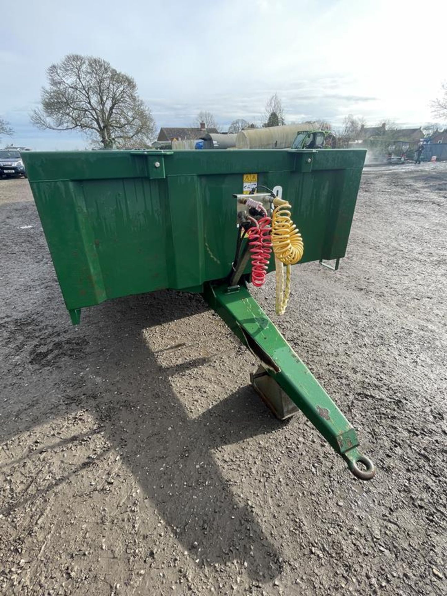 2019 Bailey 36' 18-Ton Flat Deck Triple Axle Flatbed Trailer, S/No. 193818, 435/50R19.5 Mini Super - Image 6 of 7