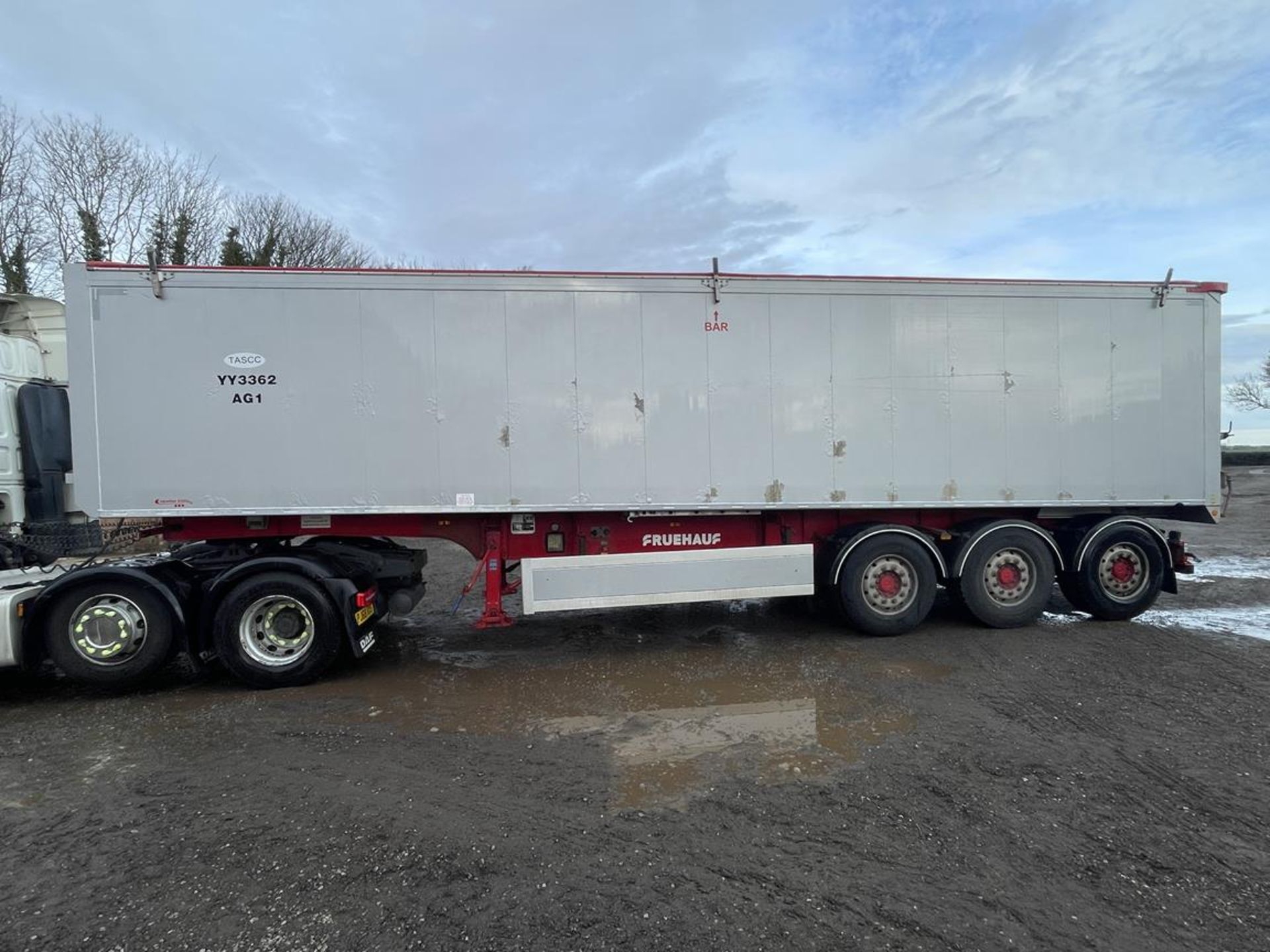 2019 Fruehauf Smoothside Bulker, Triple Axle Tipper Trailer, VIN: SFRTPOSK3K277601, 39,000kg Max