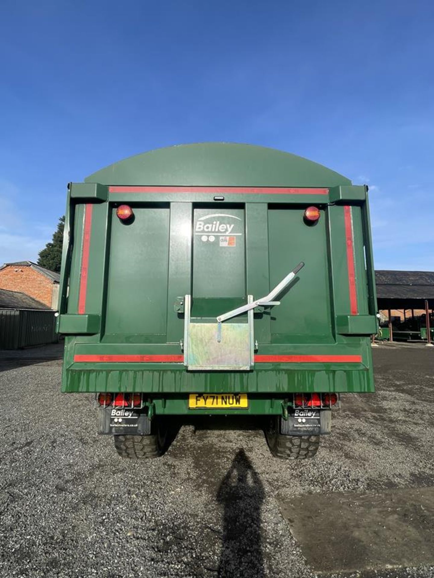 2021 Bailey TB 18-Ton Double Axle Trailer S/No. 2228118, 560/60R22.5 Michelin Tyres, Rollover - Image 7 of 10