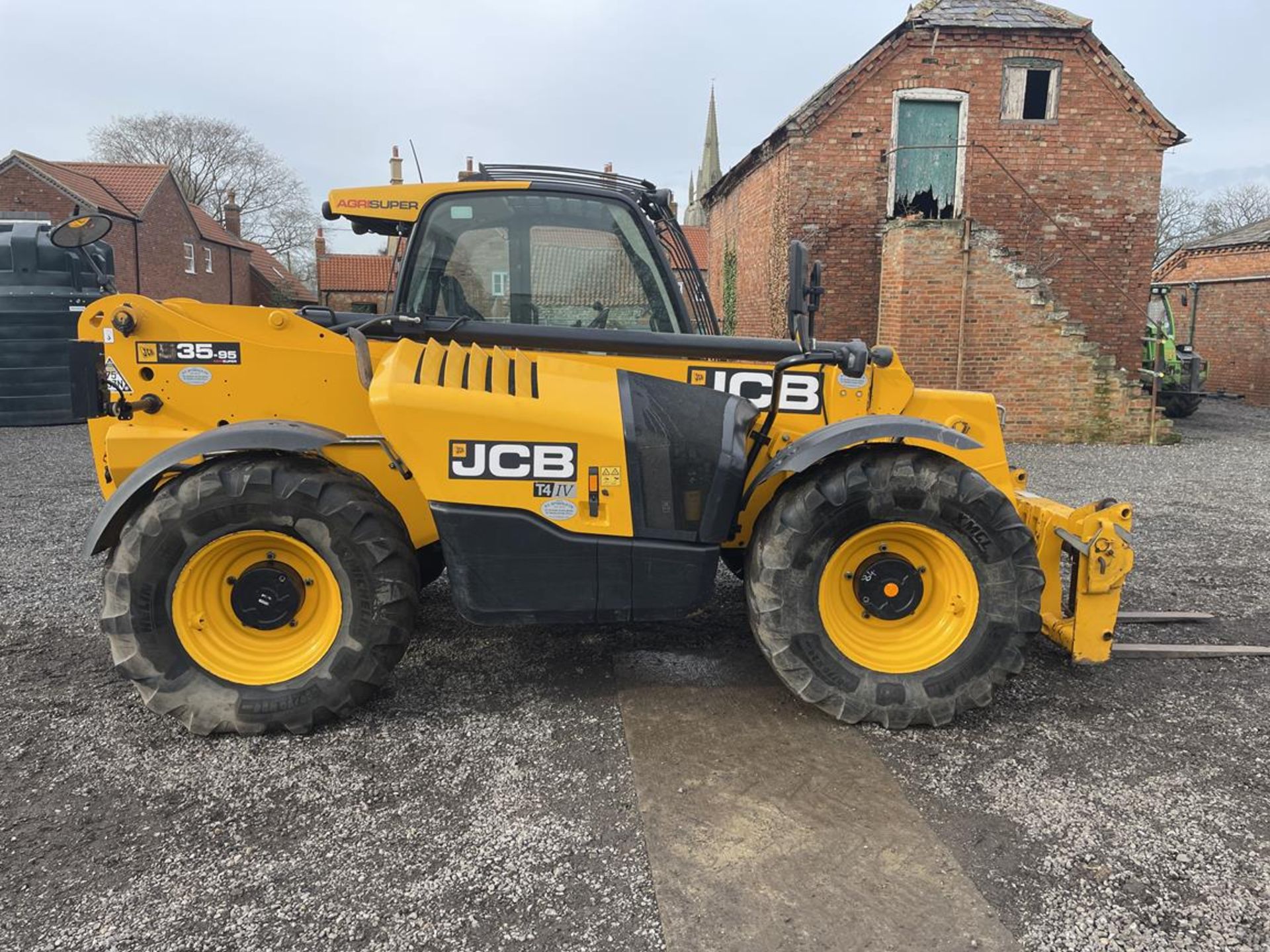 2017 JCB Loadall Agrisuper 535-95 Telehandler (FY18 ACF), S/No. JCB5XB4JTH2573015, 40 KPH, Hours