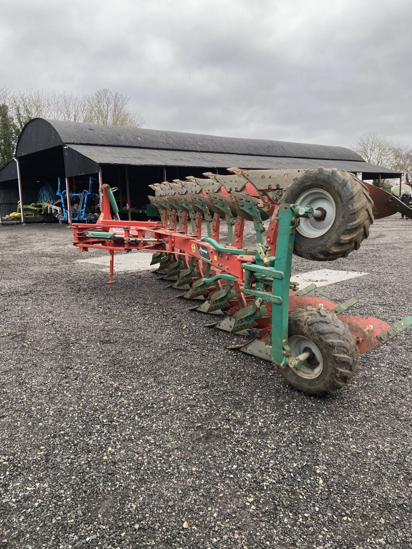 2019 Kverneland LO Type KKLO-85-300, 7 Furrow Mounted Reversible Plough, Machine ID KKL0001036, - Image 4 of 5