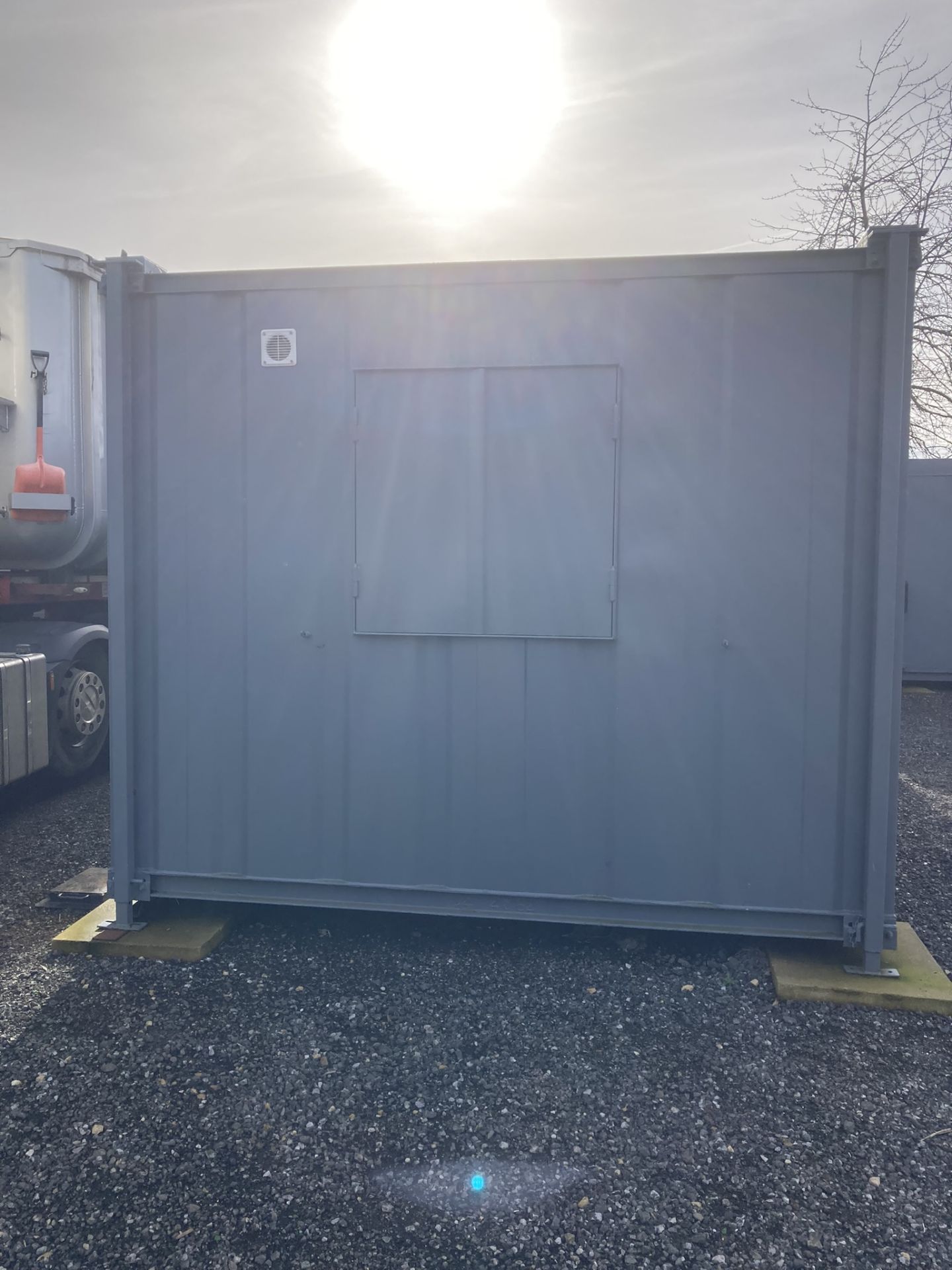 Steel Jackleg Relocatable Canteen Building with Enclosed Office , 32'x 9', Single Door and 4 - Bild 6 aus 11