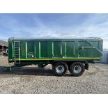 2021 Bailey TB 18-Ton Double Axle Trailer S/No. 2228118, 560/60R22.5 Michelin Tyres, Rollover