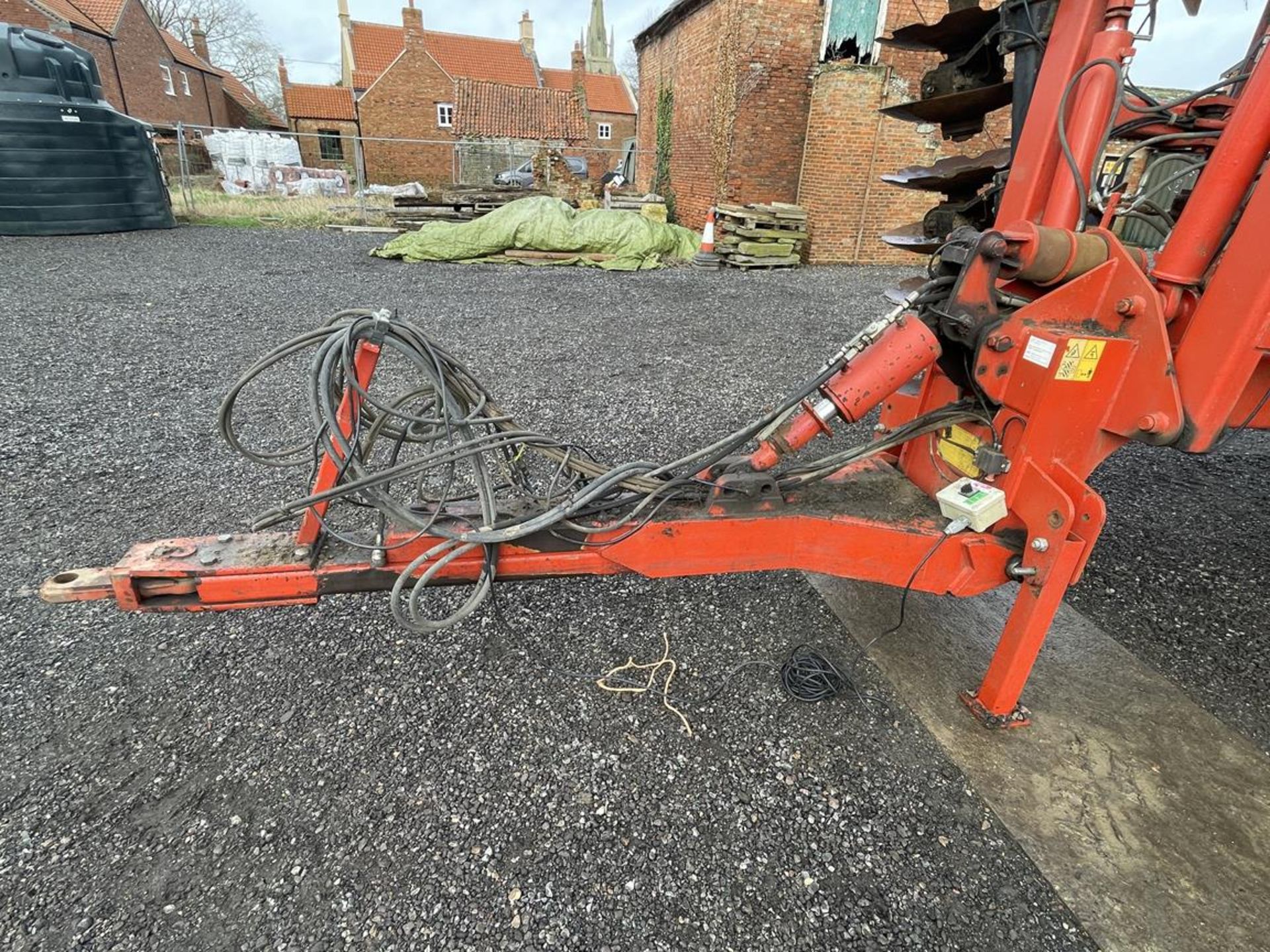 2006 Gregoire Besson Discordon DXRV-HD 48 Trailed Stubble Cultivator, S/No. 600698, 13 Tines, - Bild 6 aus 10