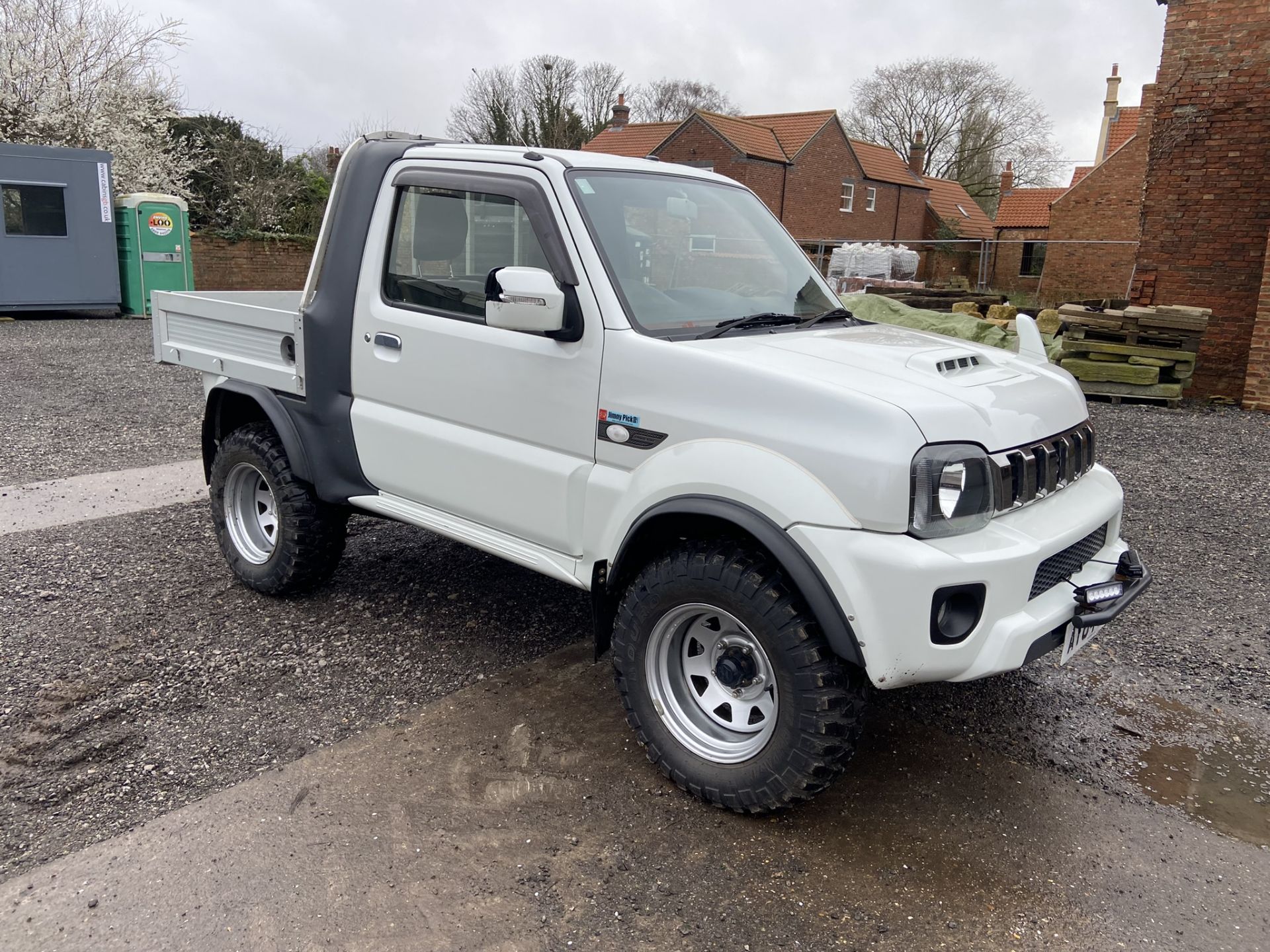 2014 Suzuki Jimny Land Venture Pickup Truck (AY64 JWU), VIN: JB43W580315, 29/10R15 Off Road Tyres (