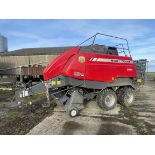 2017 Massey Ferguson MF2290 Model SQ Twin Axle Baler, S/No. AGCM22900HHB15147, 29,670 bales,