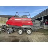 2014 Massey Ferguson MF2290 Model SQ Twin Axle Baler, S/No. AGCM22900EHB05320, 57,256 Bales,