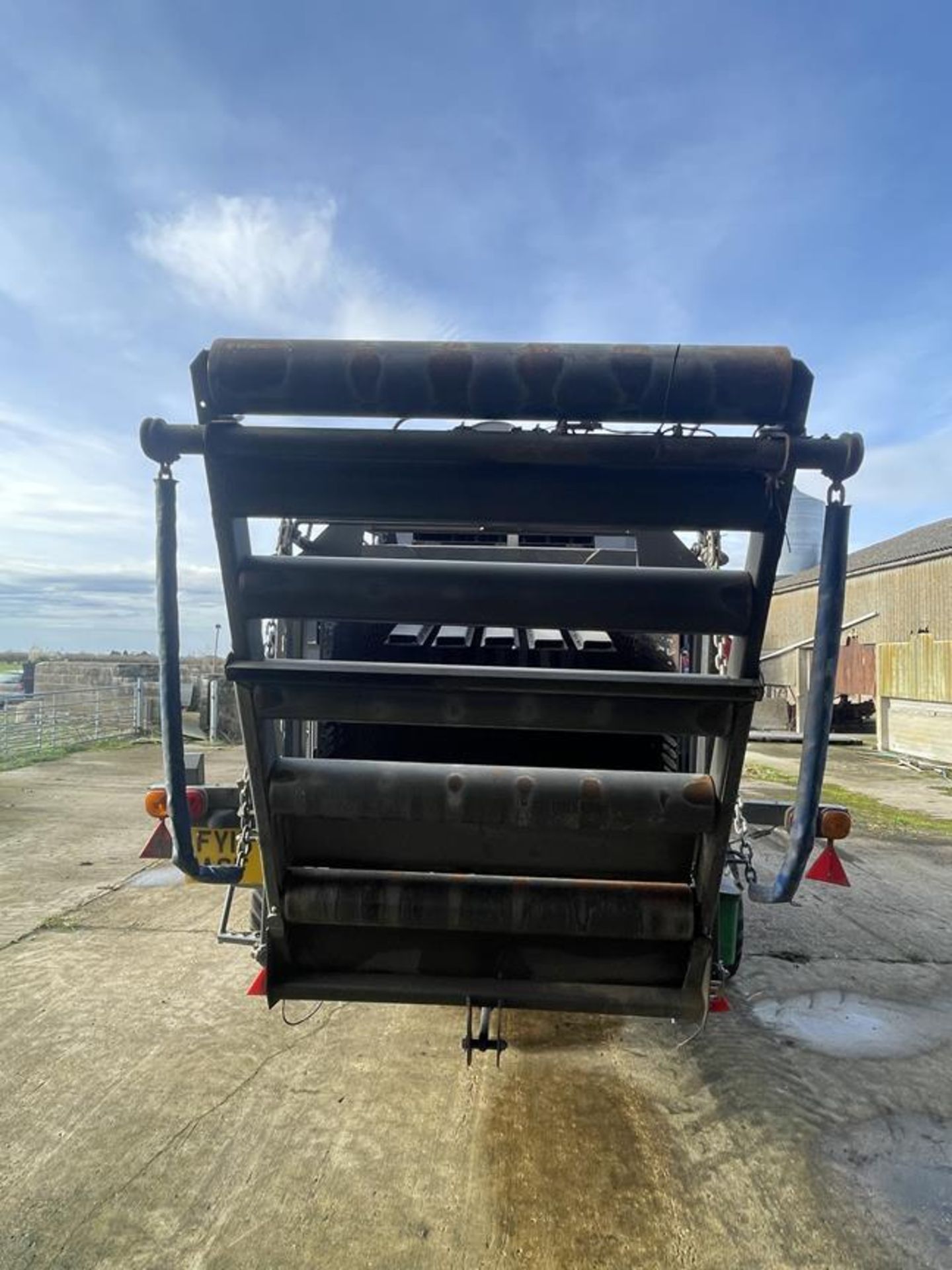 2014 Massey Ferguson MF2290 Model SQ Twin Axle Baler, S/No. AGCM22900EHB05320, 57,256 Bales, - Image 6 of 13