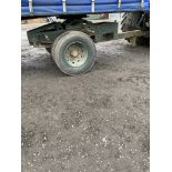 Steel Single Axle Double Wheel Trailer Dolly