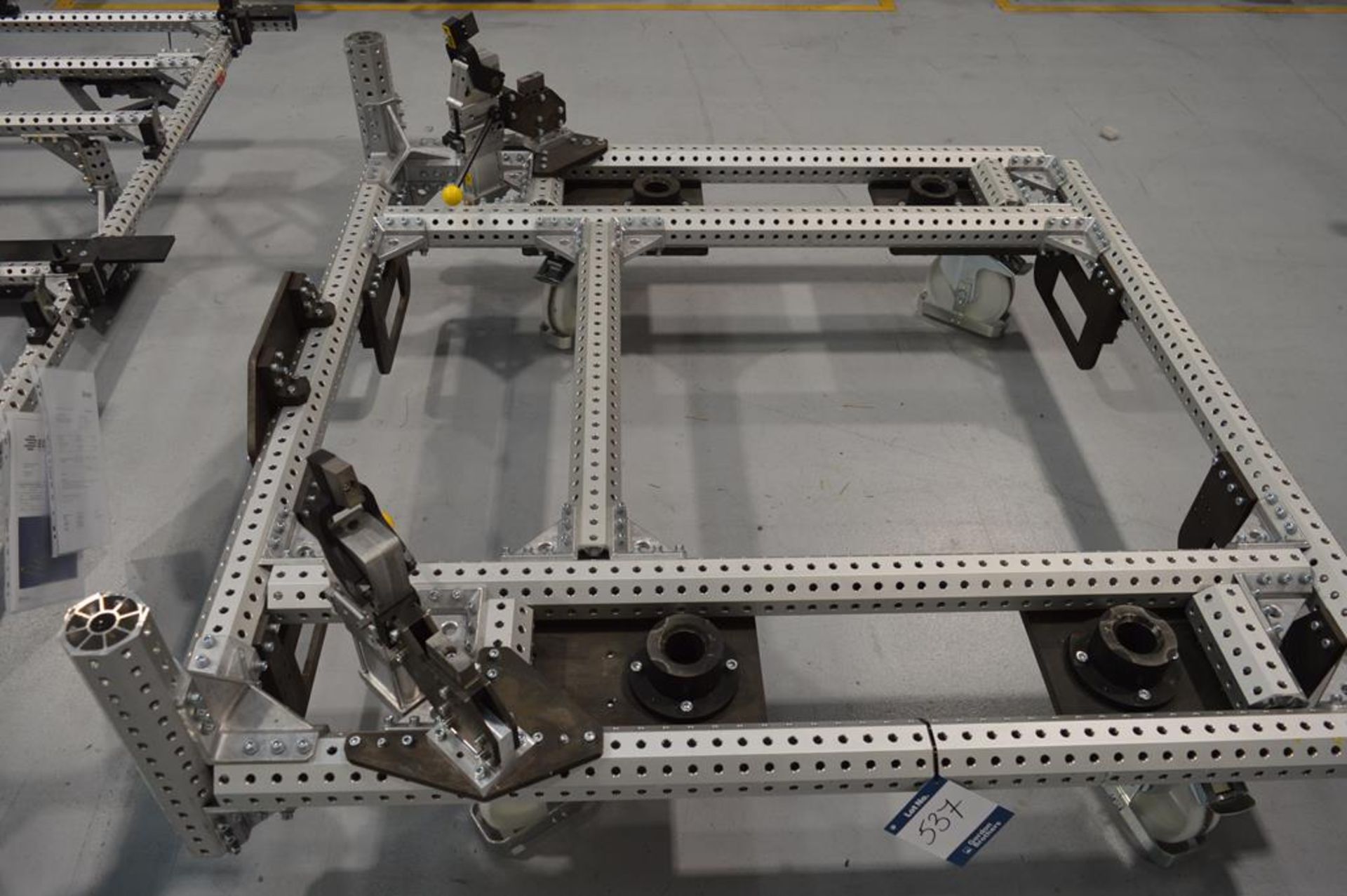 5x (no.) aluminium robot tool frames - Image 5 of 7