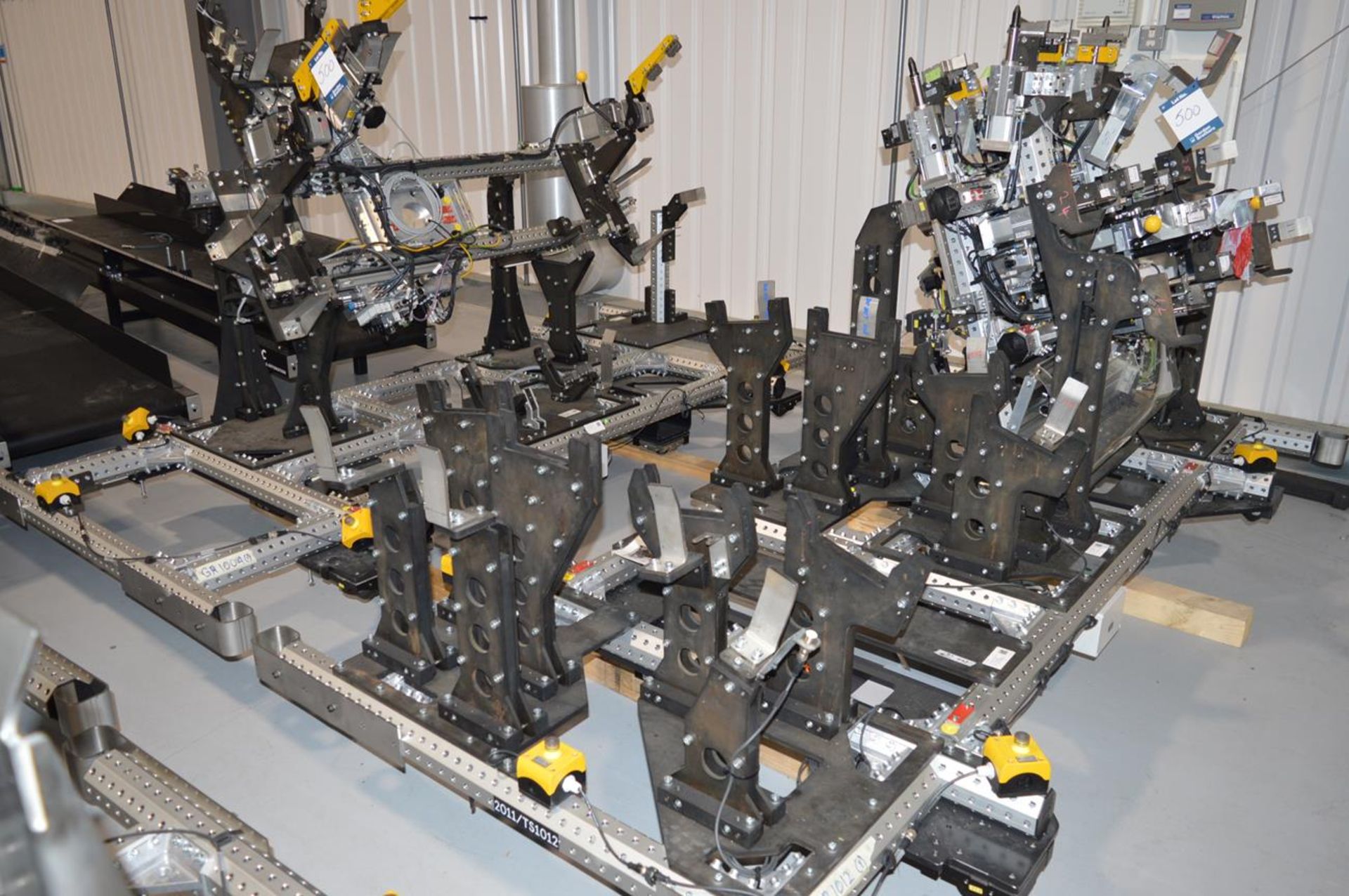 2x (no.) Edag Production Solutions, rear step support assembly jig and upper body support jig with - Image 2 of 5
