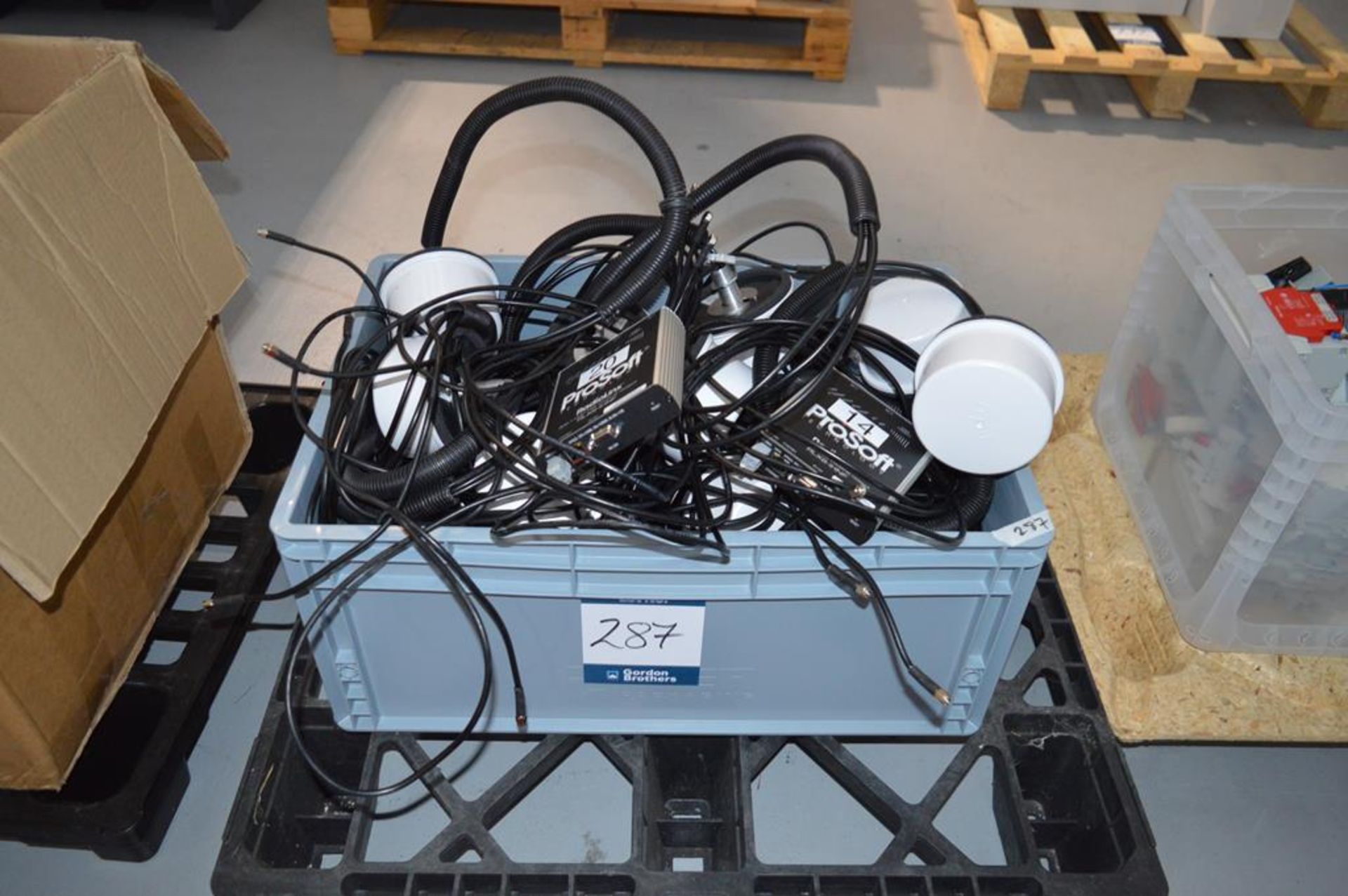Box of Prosoft Radiolink internet Hotspots Model RLX2-IHNF and antennas