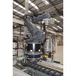 Kuka, KR360/R2830 six axis robot on extended pedestal with KR C4 controller, Serial No. 4380725 (