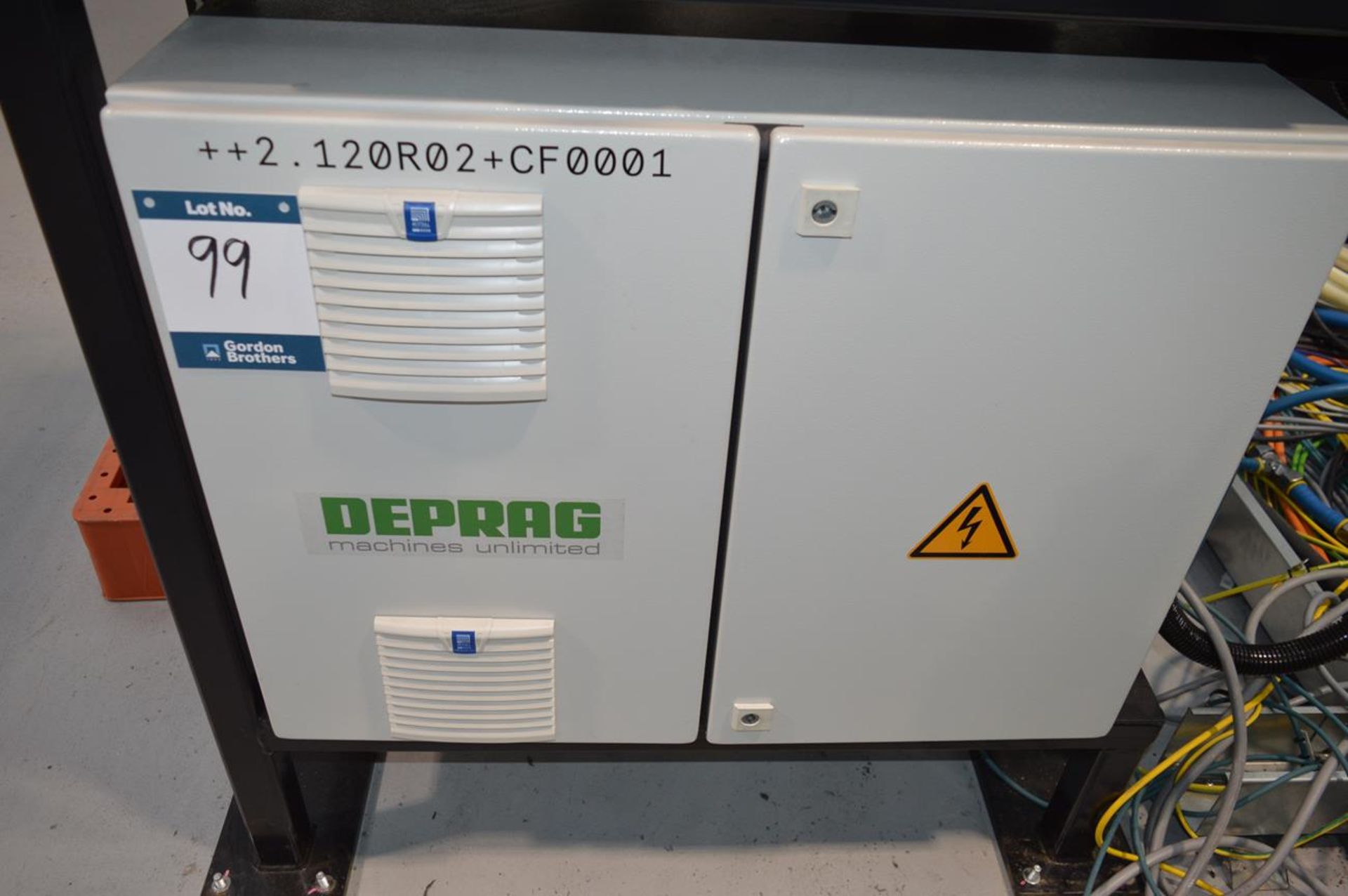 Deprag, ADFS-2-1508-1-0 Flowform adaptive DFS controller, Serial No. 1393276/21 with bolt fixing