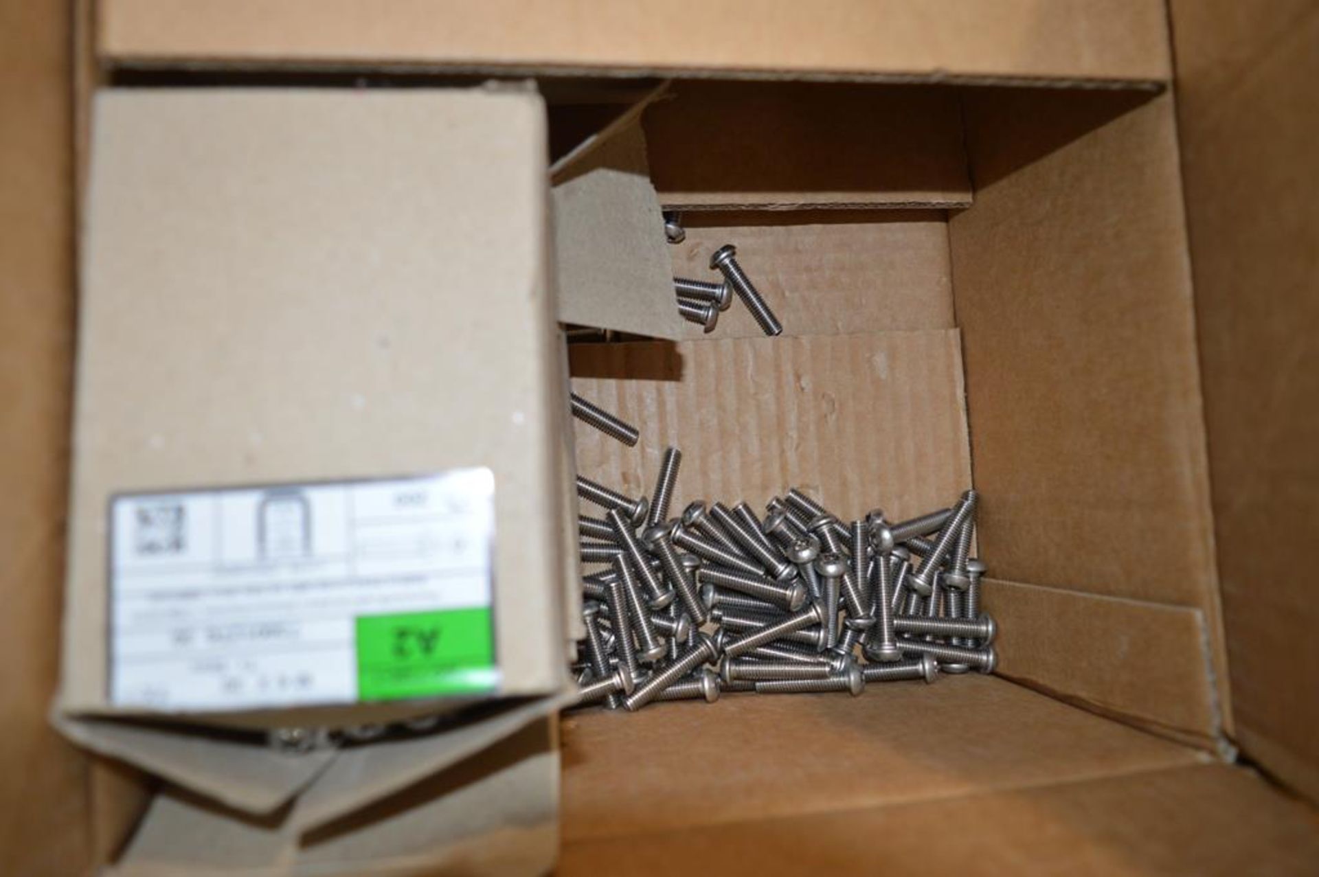 Pallet of assorted Hexflang nuts M8, M6 x10FL screws, M8 x 20FL, M6 x 30 screws (boxed) - Image 3 of 5