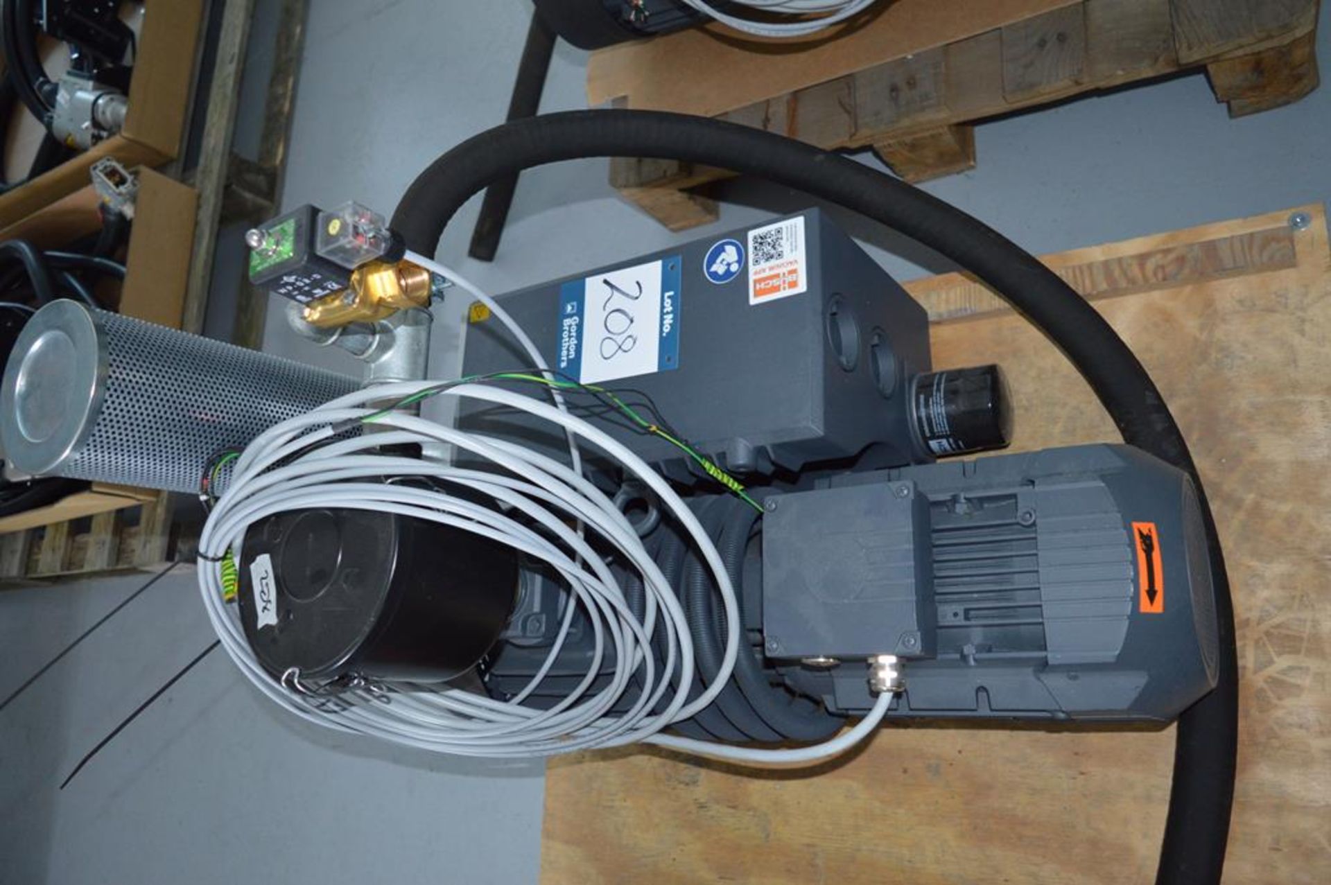 Bosch, R5-RA0100F vacuum pump, Serial No. DEM1212140214 - Image 4 of 4
