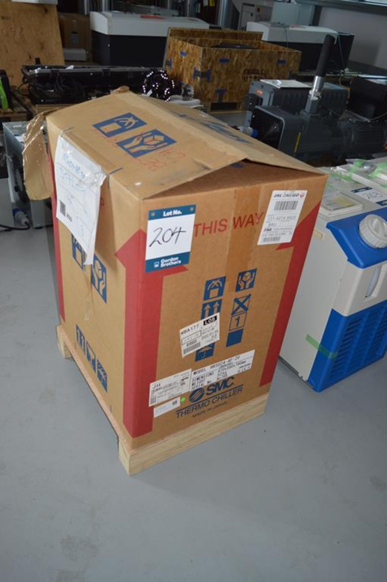 SMC, HRS024-AF-20 Thermo chiller, Serial No. A0766 (DOM: 2022) (boxed) - Image 3 of 3