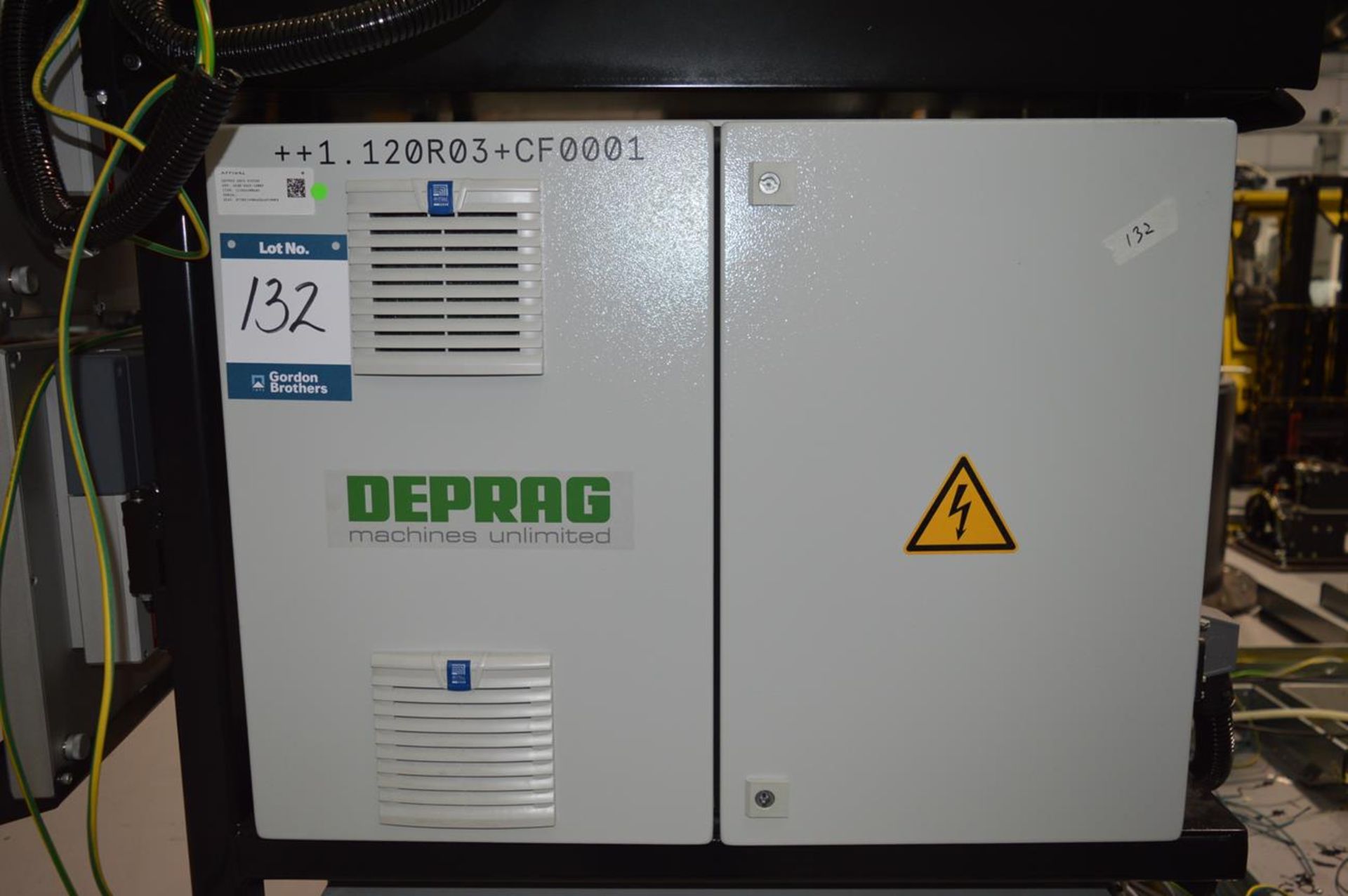 Deprag, ADFS-2-1508-1-0 Flowform adaptive DFS controller, Serial No. 1393277/21 with bolt assembly